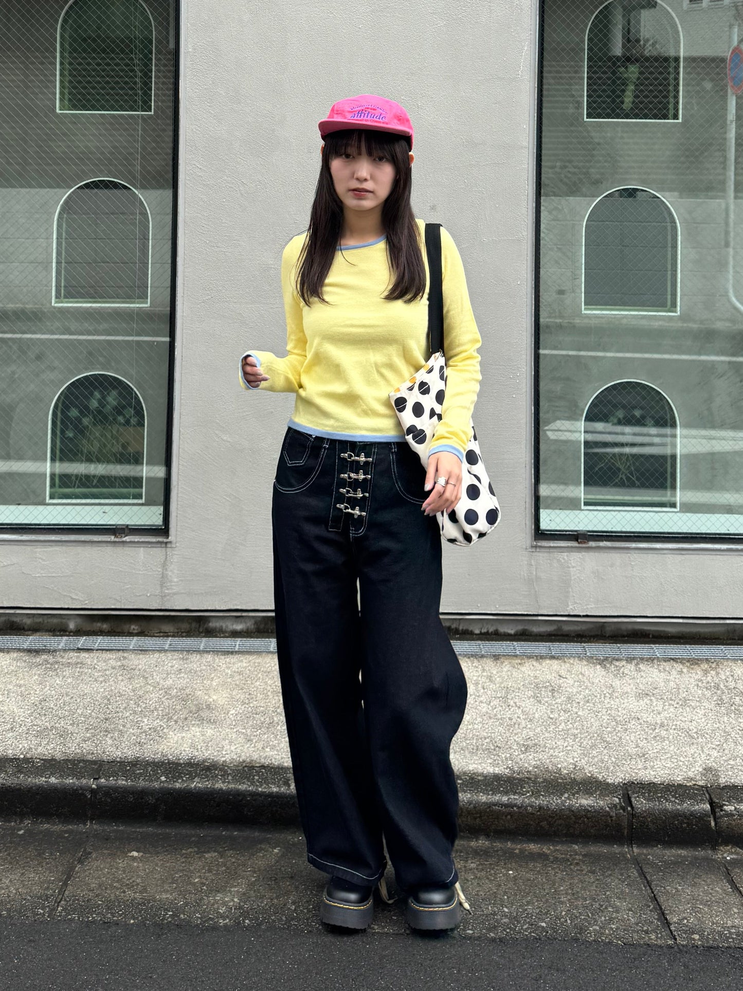 フロントデザインデニムパンツ DPB91098