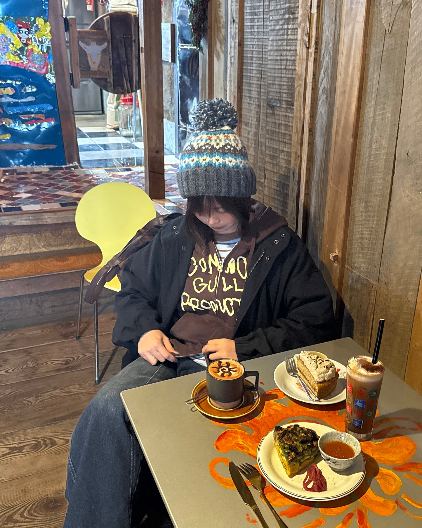 ボンボンニット帽 DPC01036