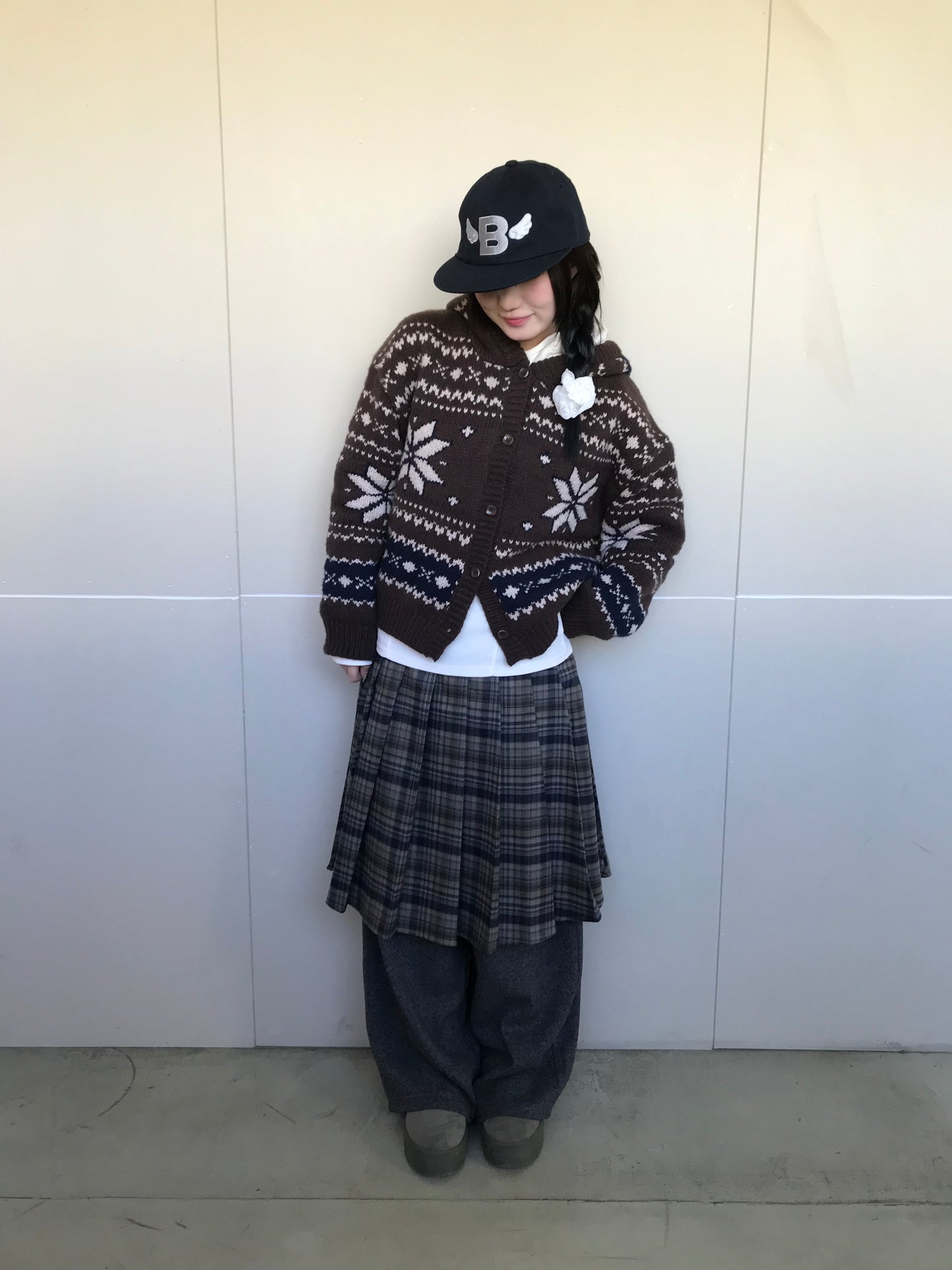 ノルディックニットパーカー DPB85422