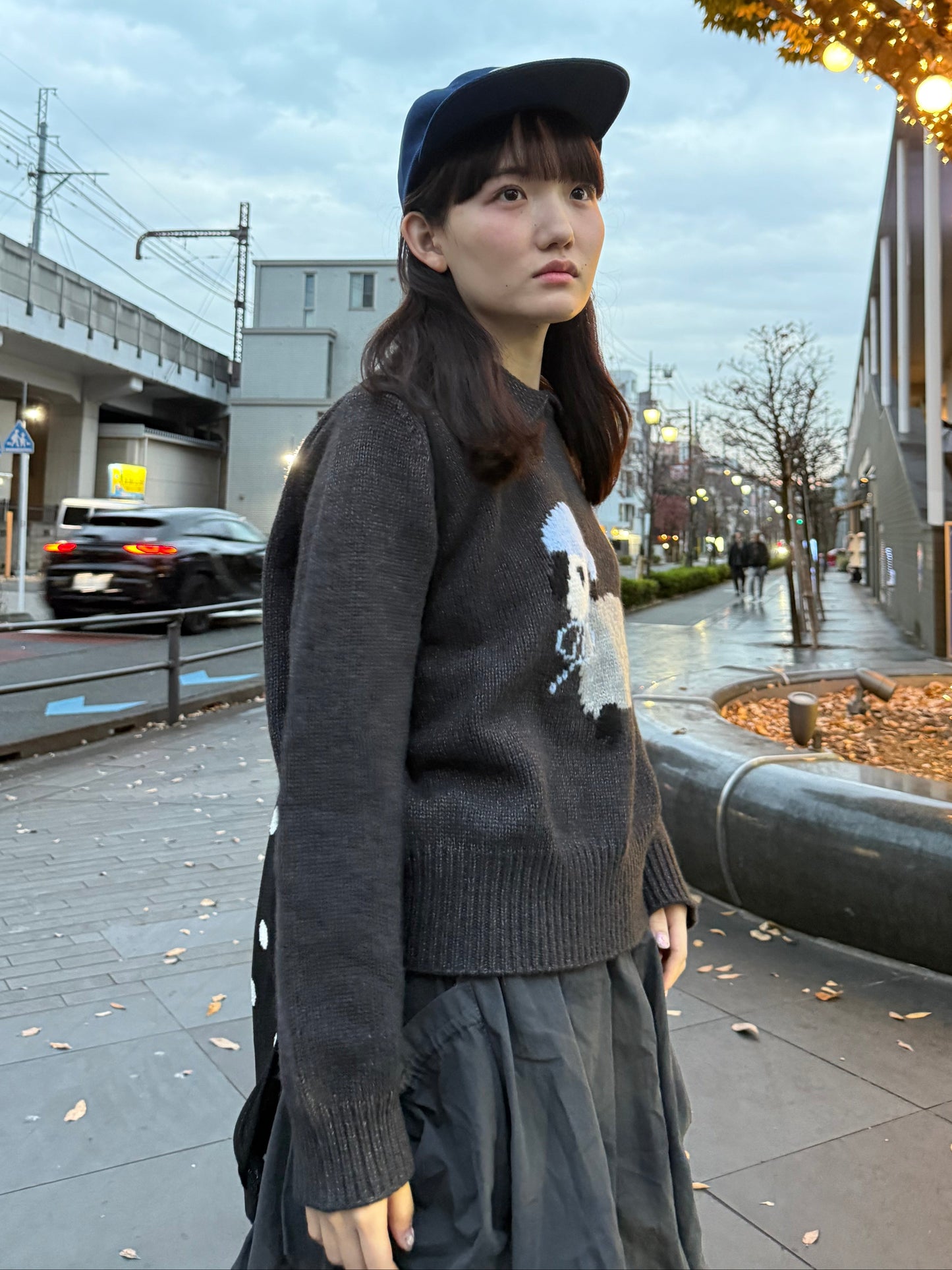 シープステッチカラーニット DPA43717