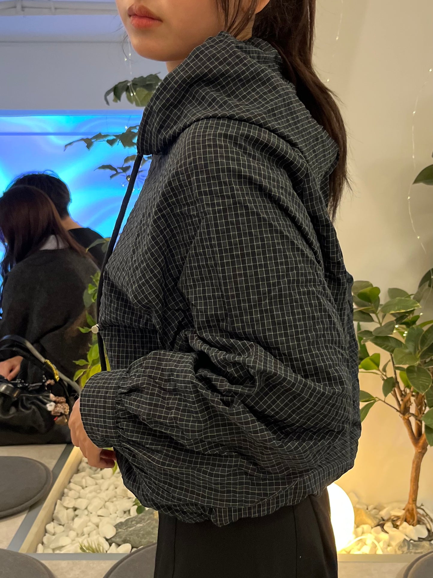 チェックアノラックパーカー DPB94024