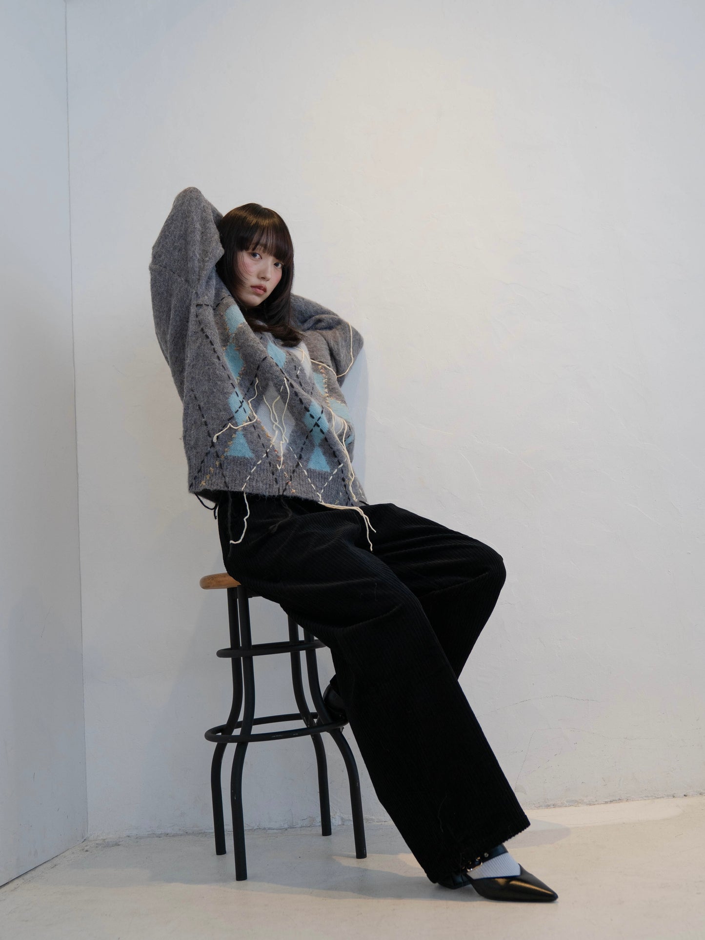 コーデュロイワイドパンツ DPC02008