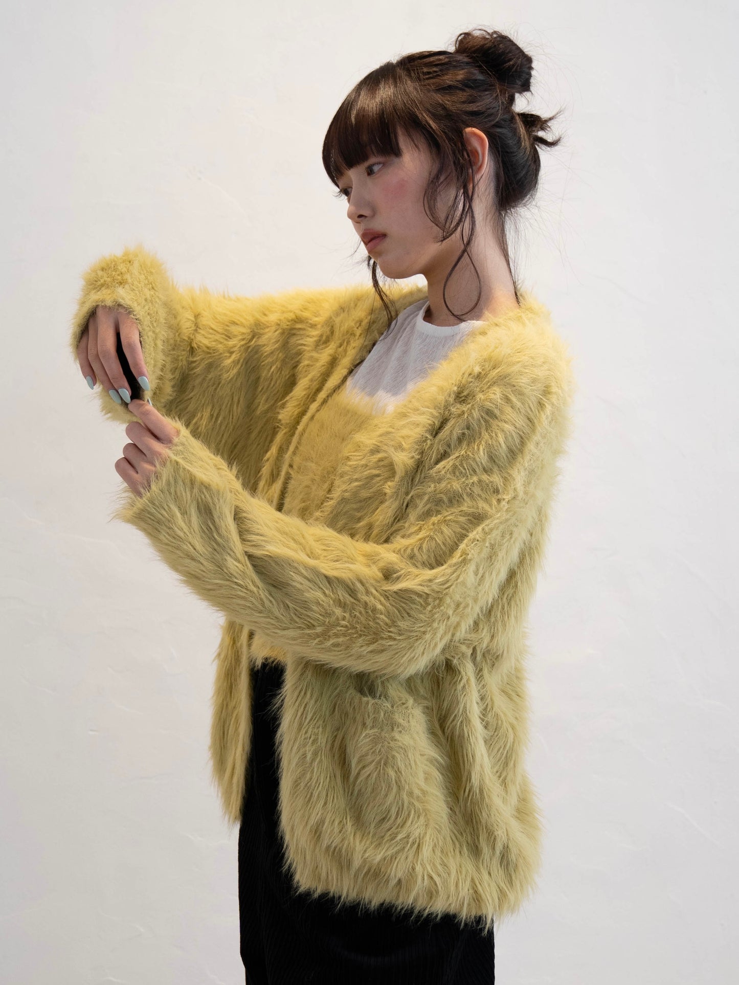 シャギーニットカーディガン DPC02003