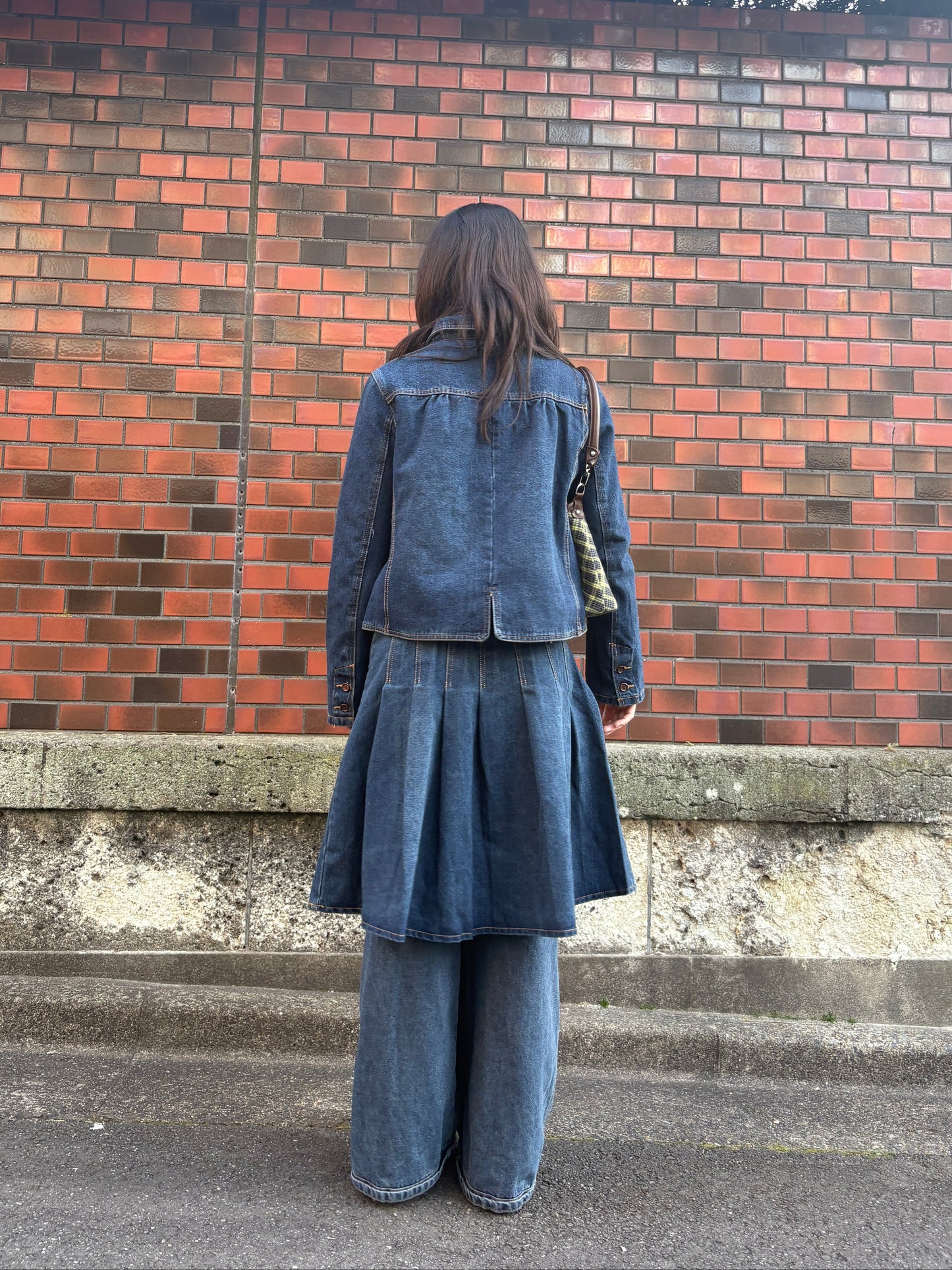 ワイドデニムパンツ DPA43775