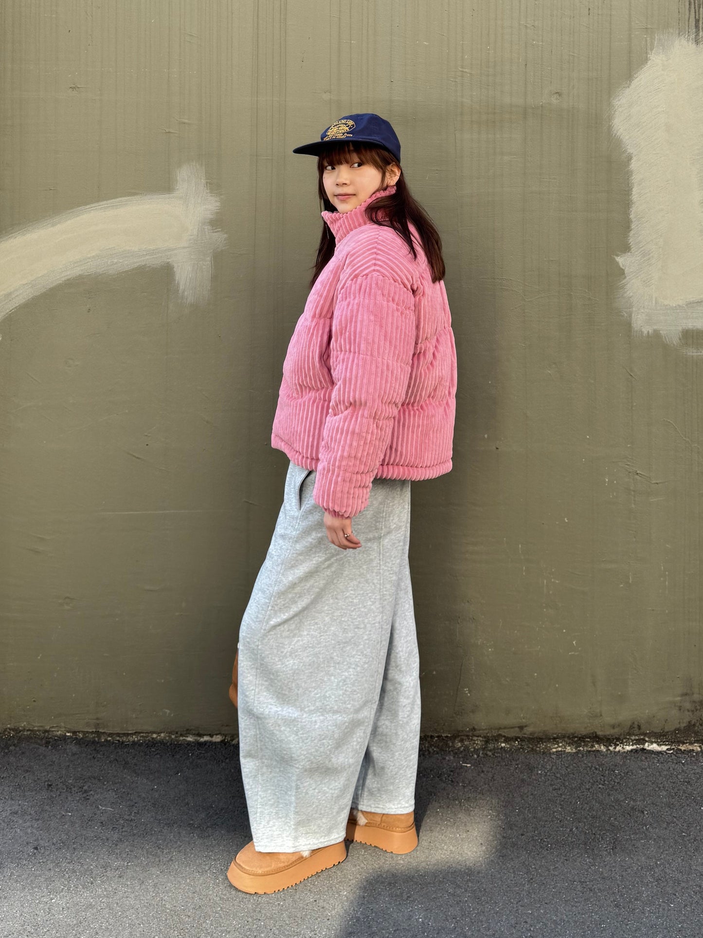 コーデュロイ中綿ジャケット DPB91066