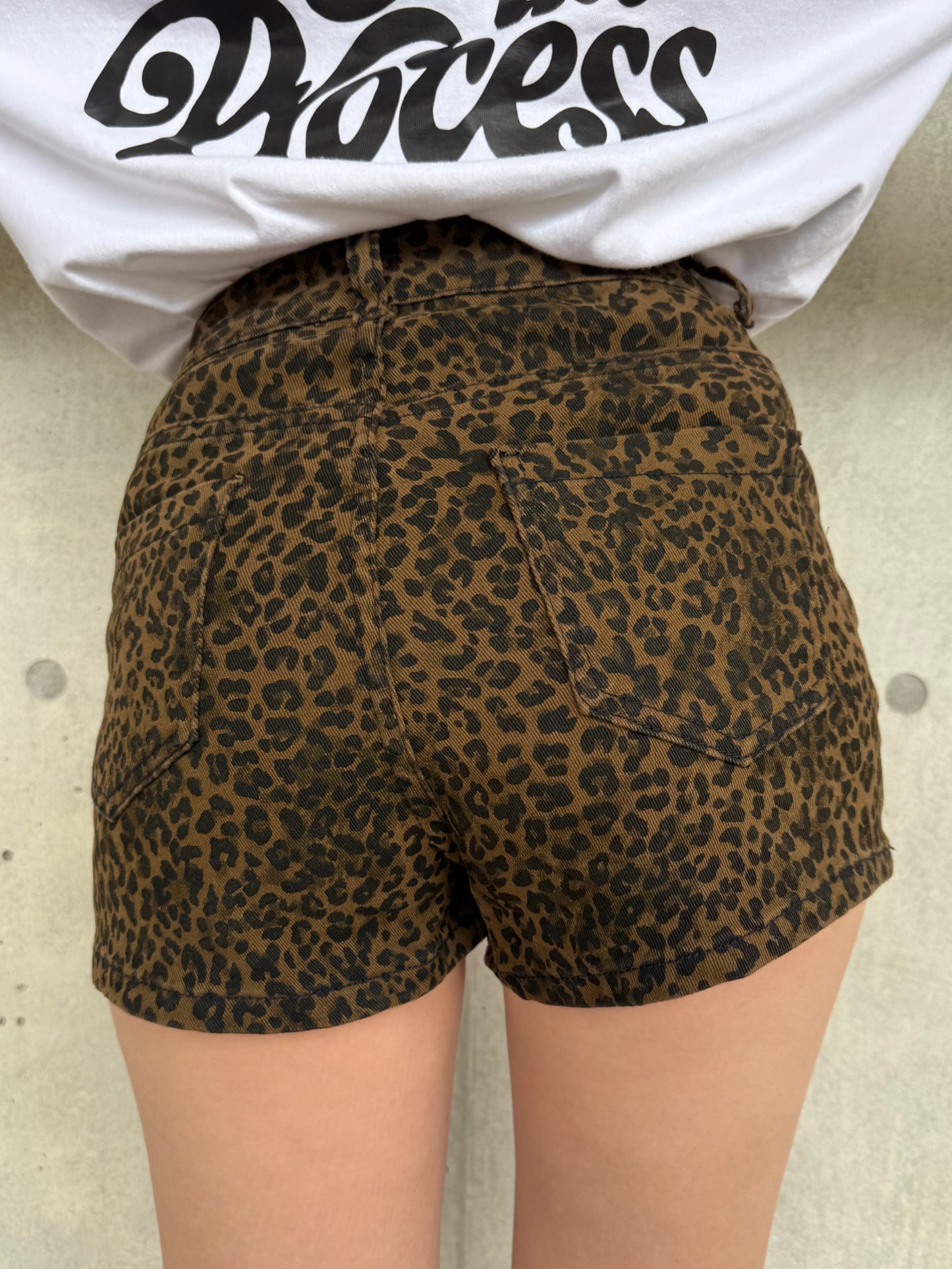 レオパードミニショートパンツ DPB73354