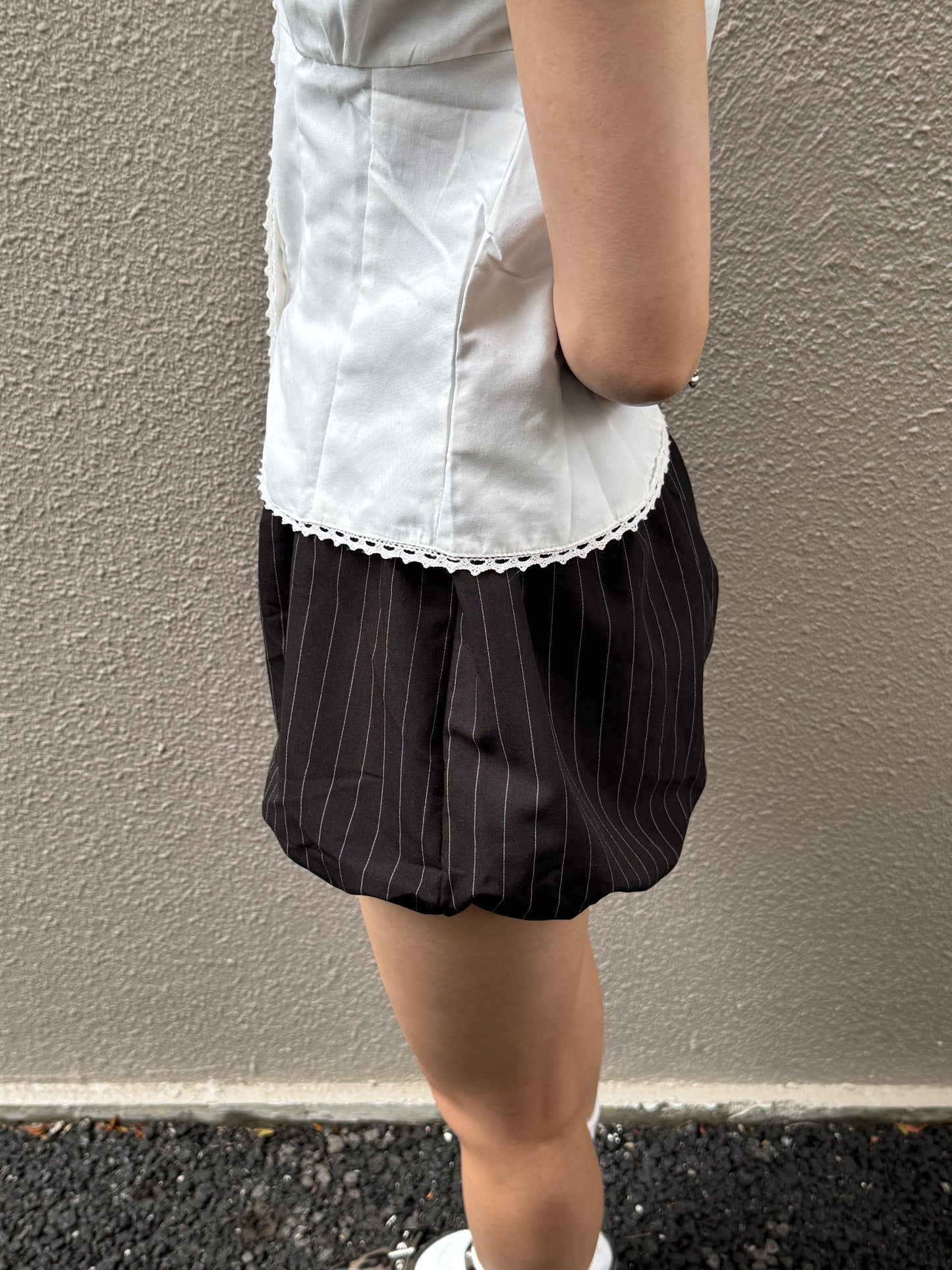 ストライプバルーンショートパンツ DPB93123