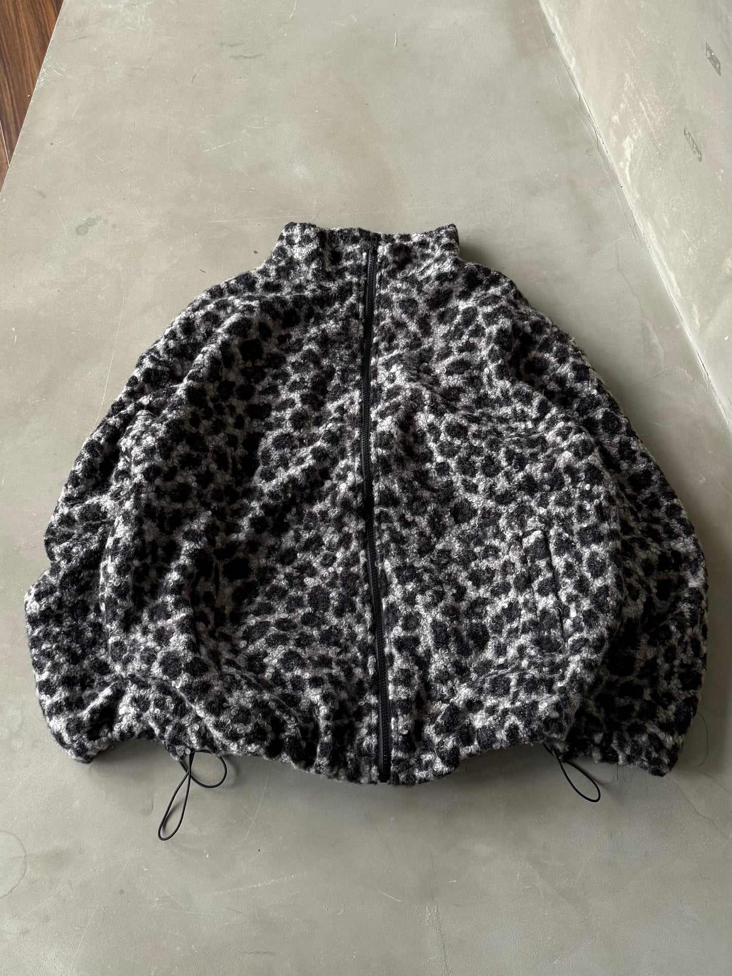 レオパードボアジップジャケット DPB86166