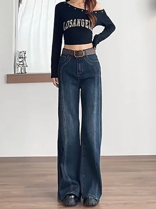 サイドラインフレアデニムパンツ DPB71792