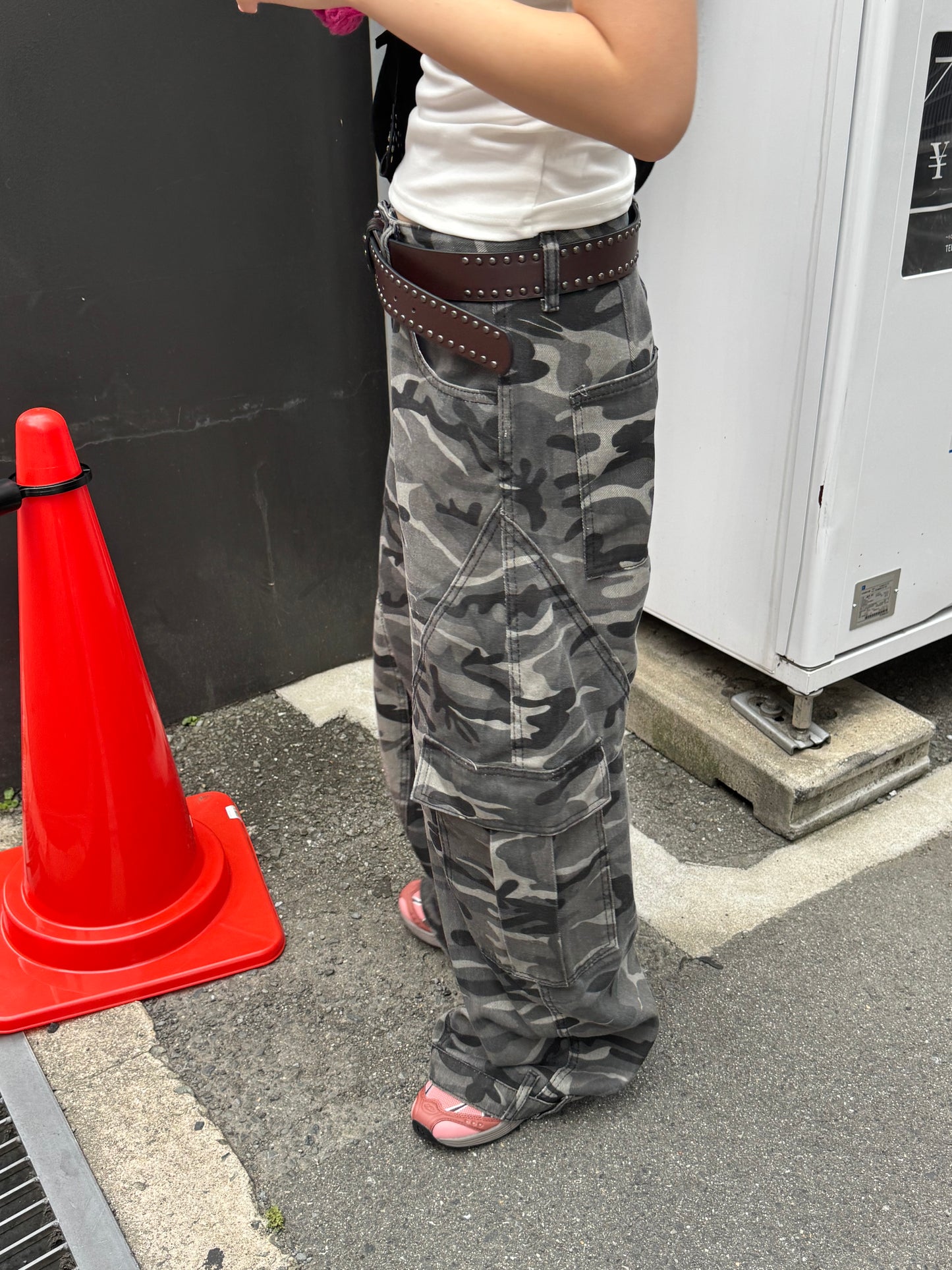 カモフラカーゴデニムパンツ DPB85275