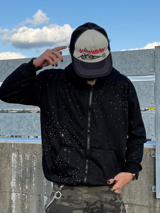 ラメジップパーカー DPB90089