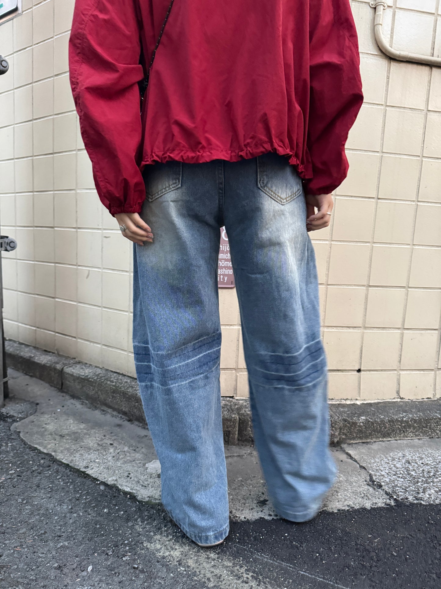 ワイドデニムパンツ DPB78198