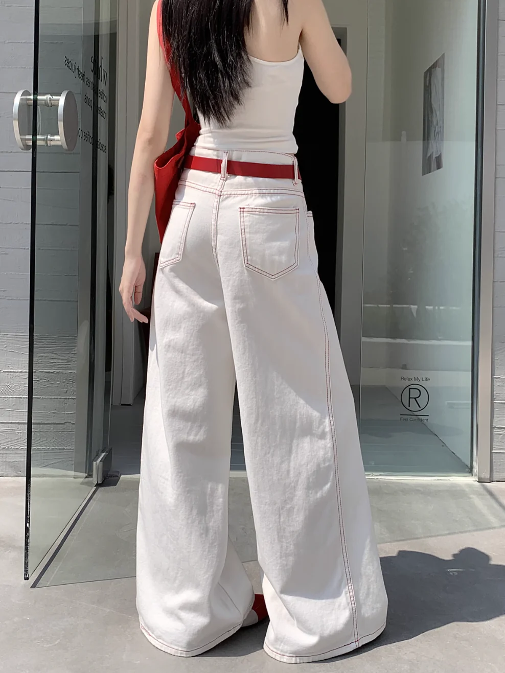 レッドステッチパンツ DPB71723