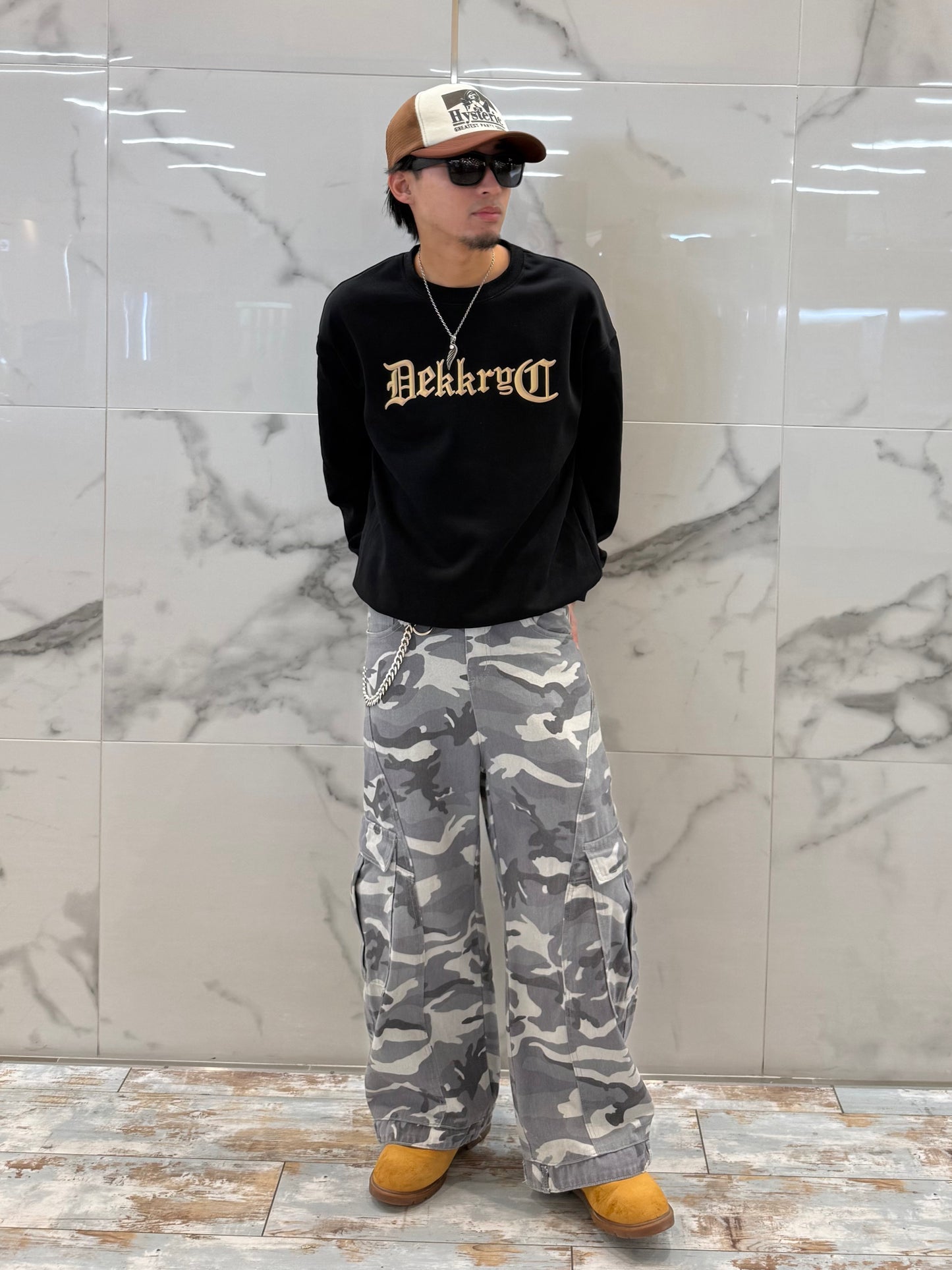 ライトカモフラデニムパンツ DPB90029