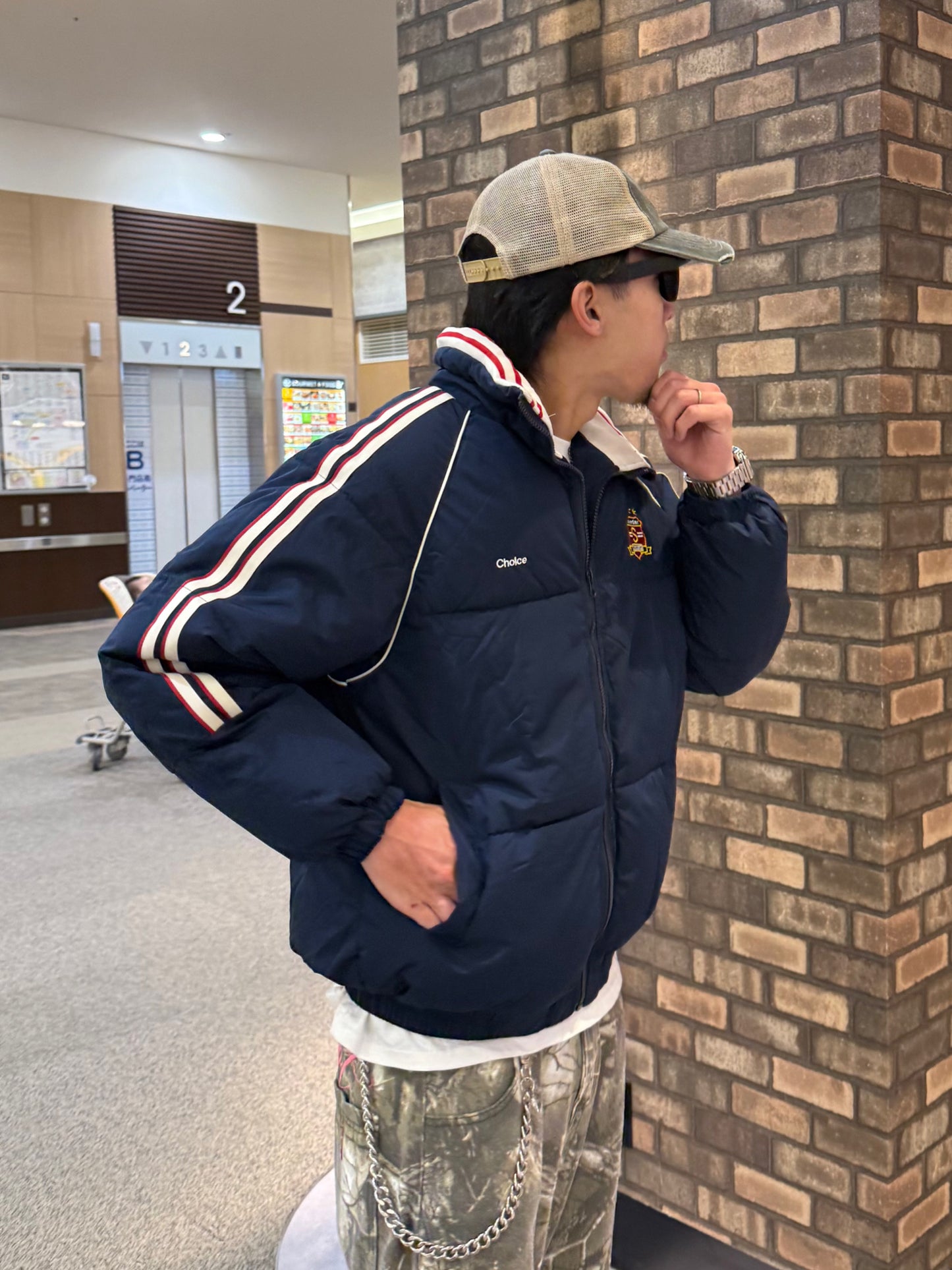 ラインポイント中綿ジャケット DPB90104