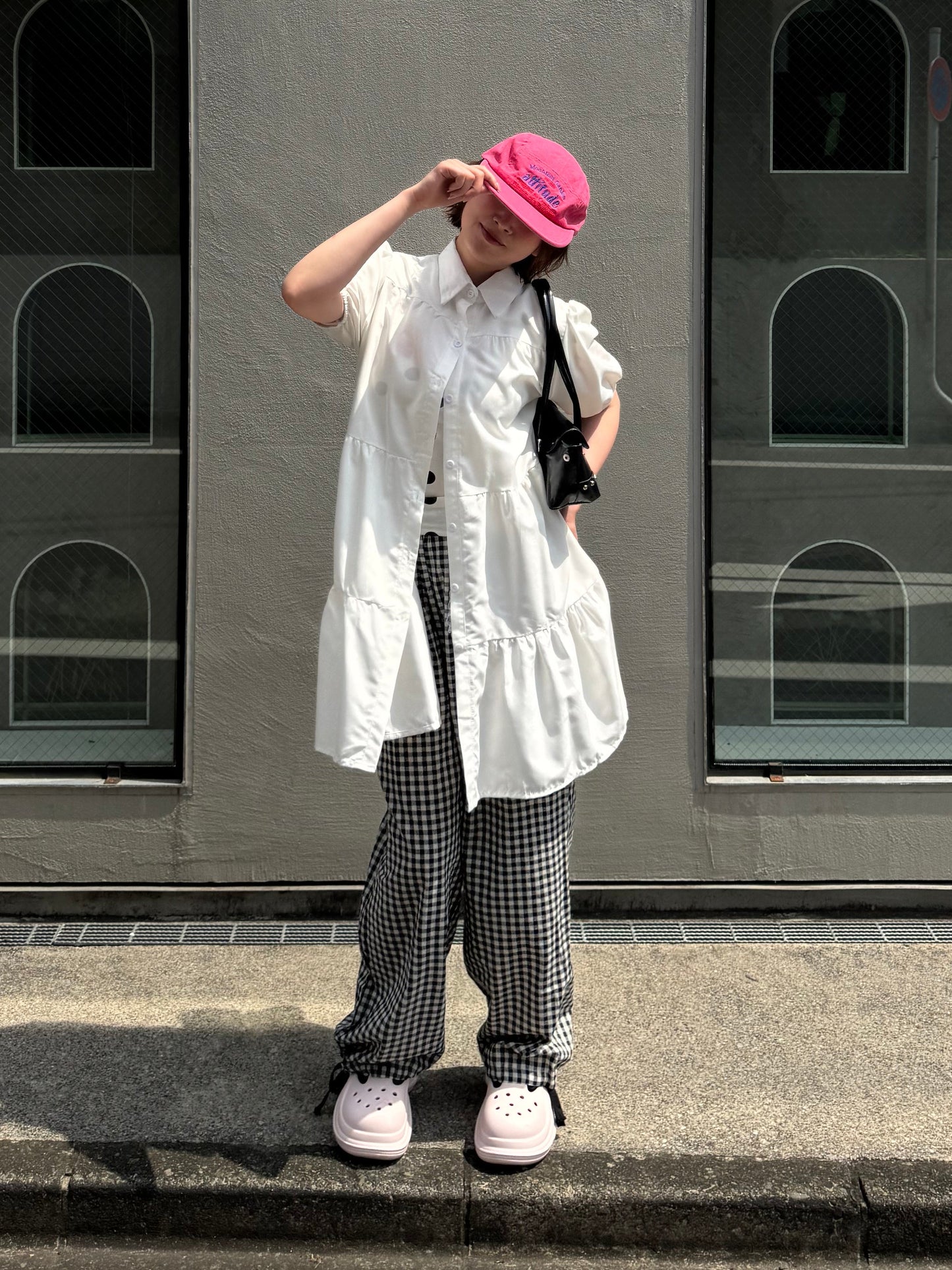 フロントハートチェックパンツ DPB91144