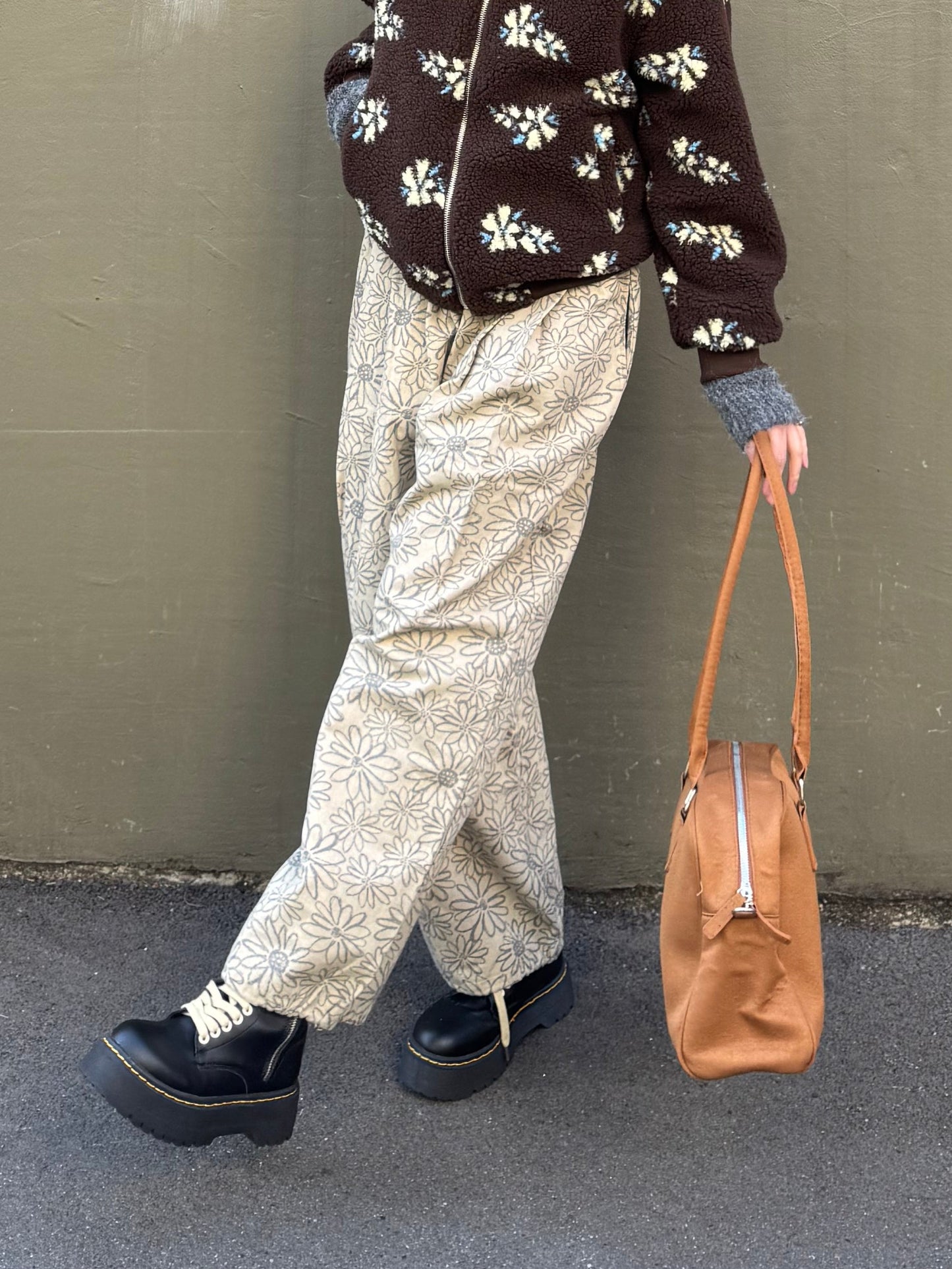 フラワータックパンツ DPB91108