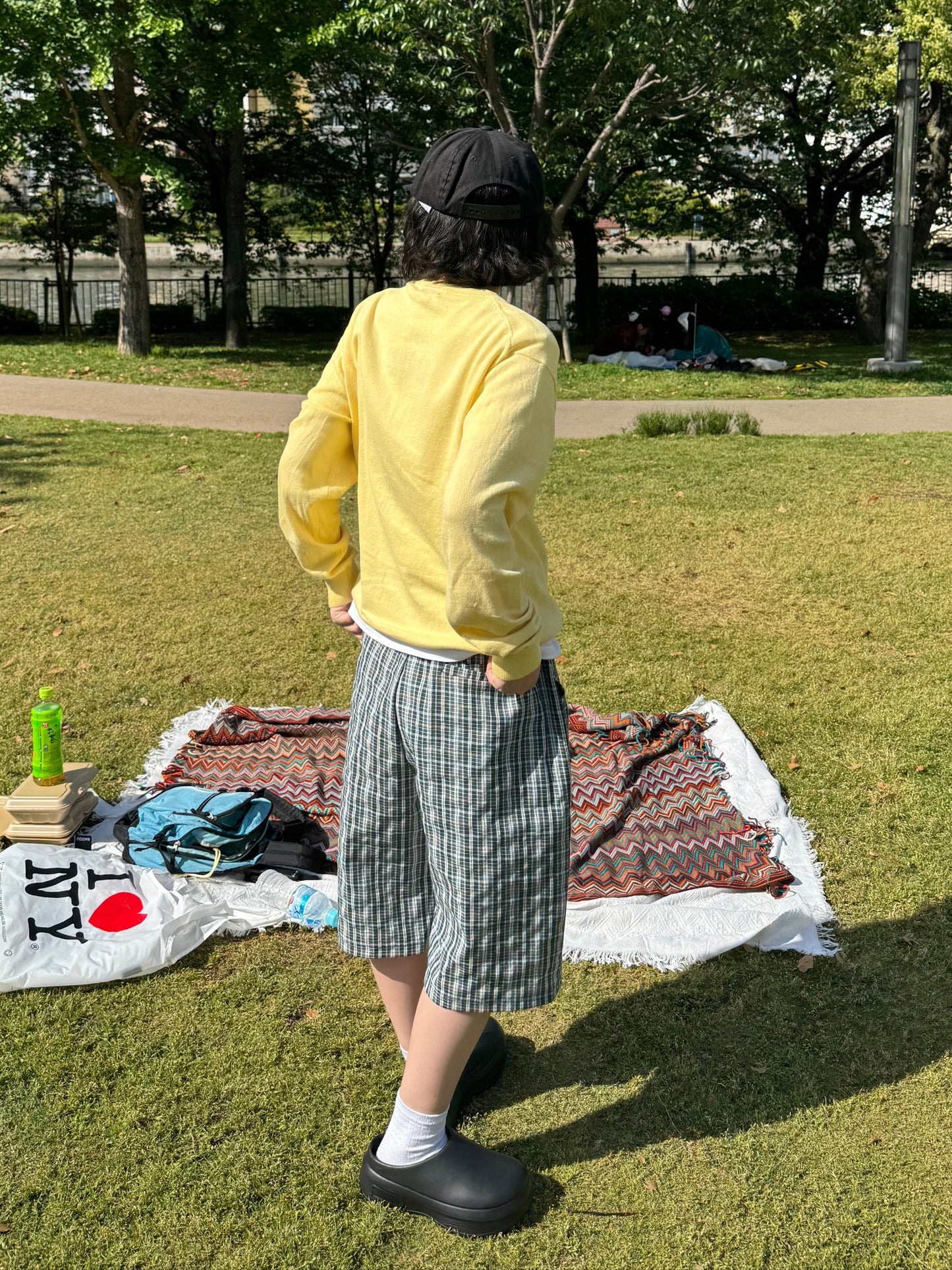 カジュアルチェックパンツ DPB85212