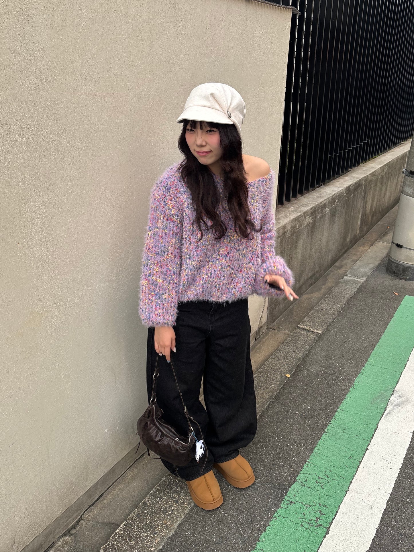 バッククロスオーバーデニムパンツ DPB89147