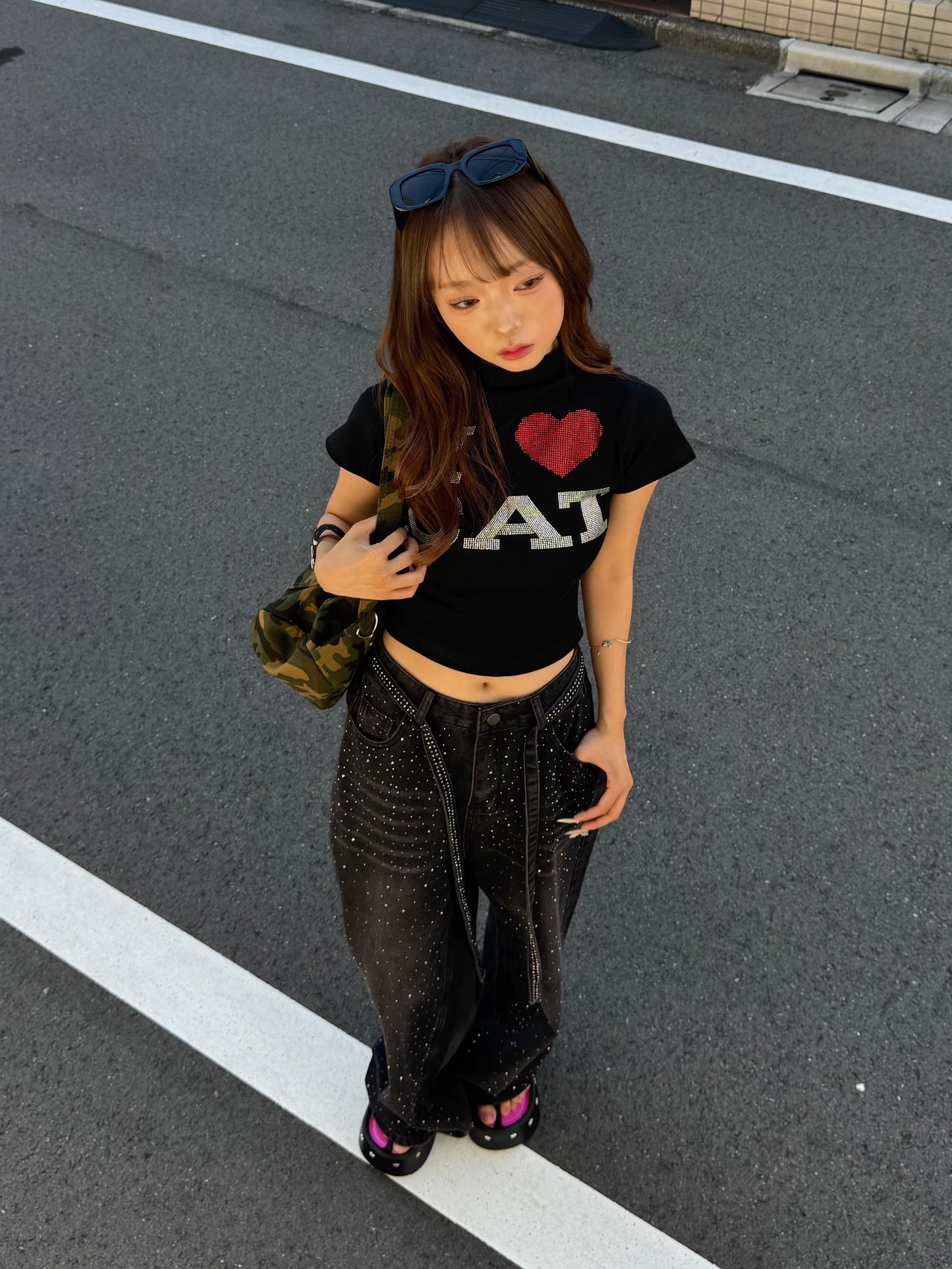 アイラブキャットTシャツ DPB86083