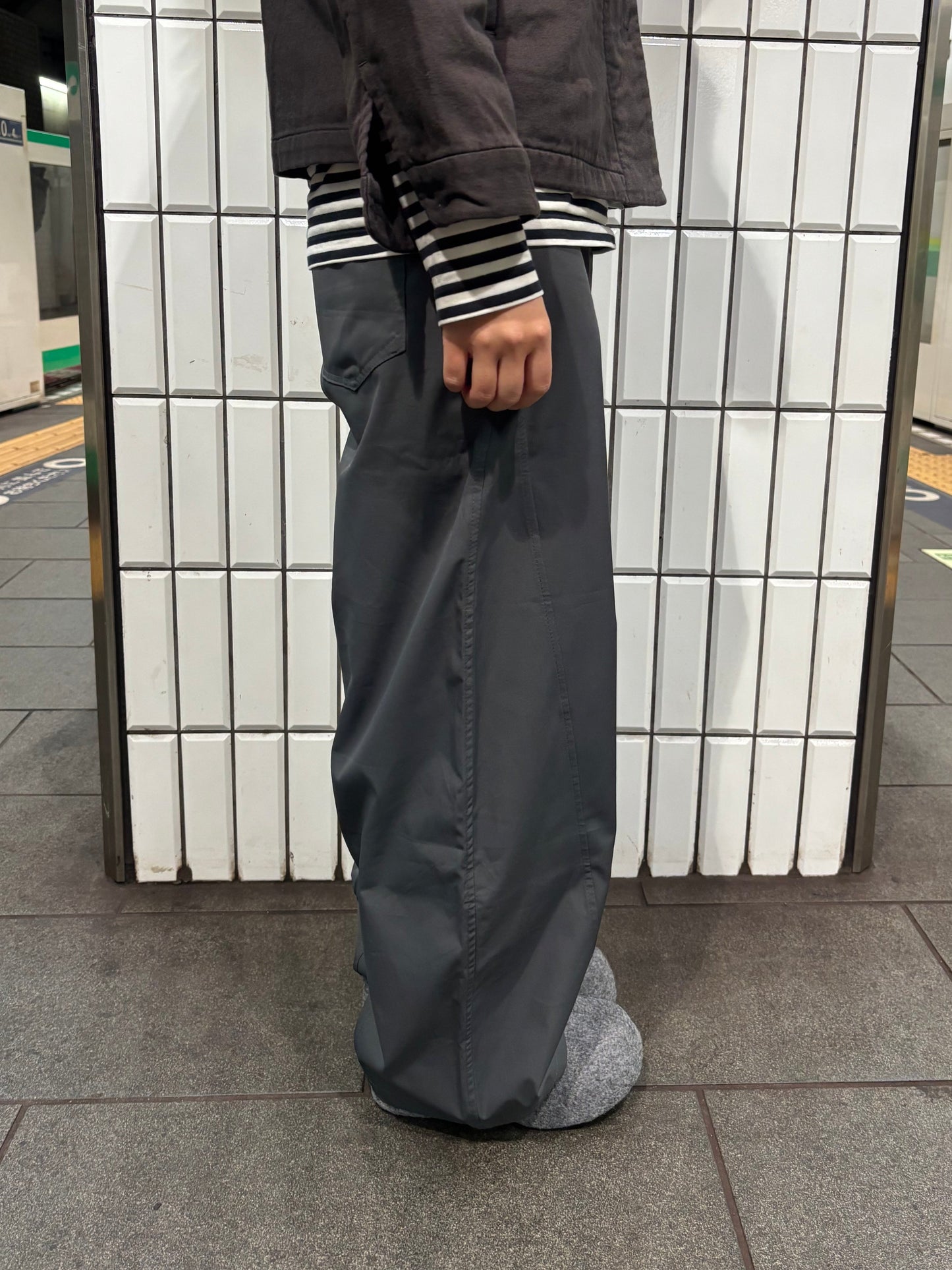 カーブワイドパンツ DPC04022