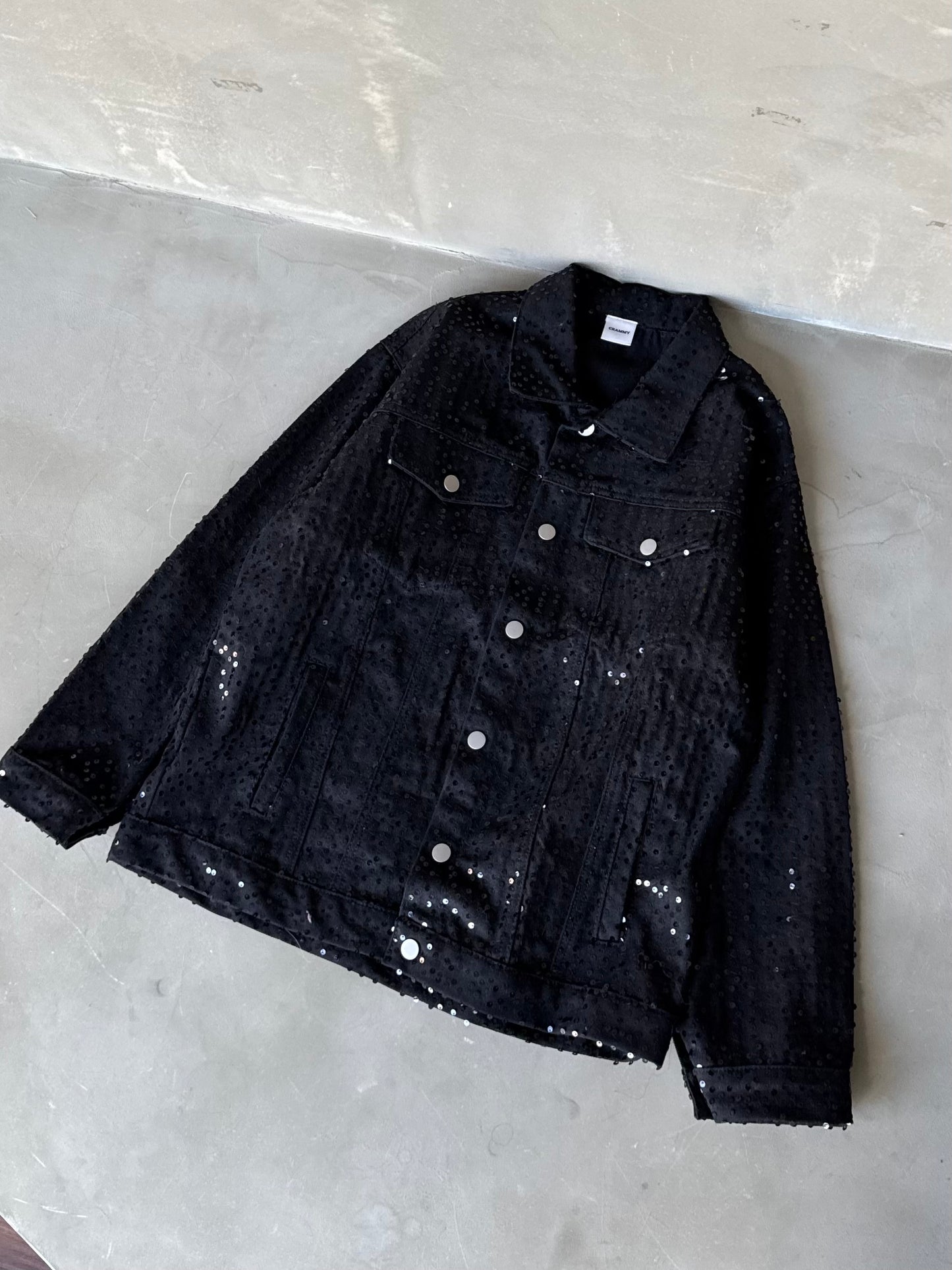 スパンコールデニムジャケット DPB86146