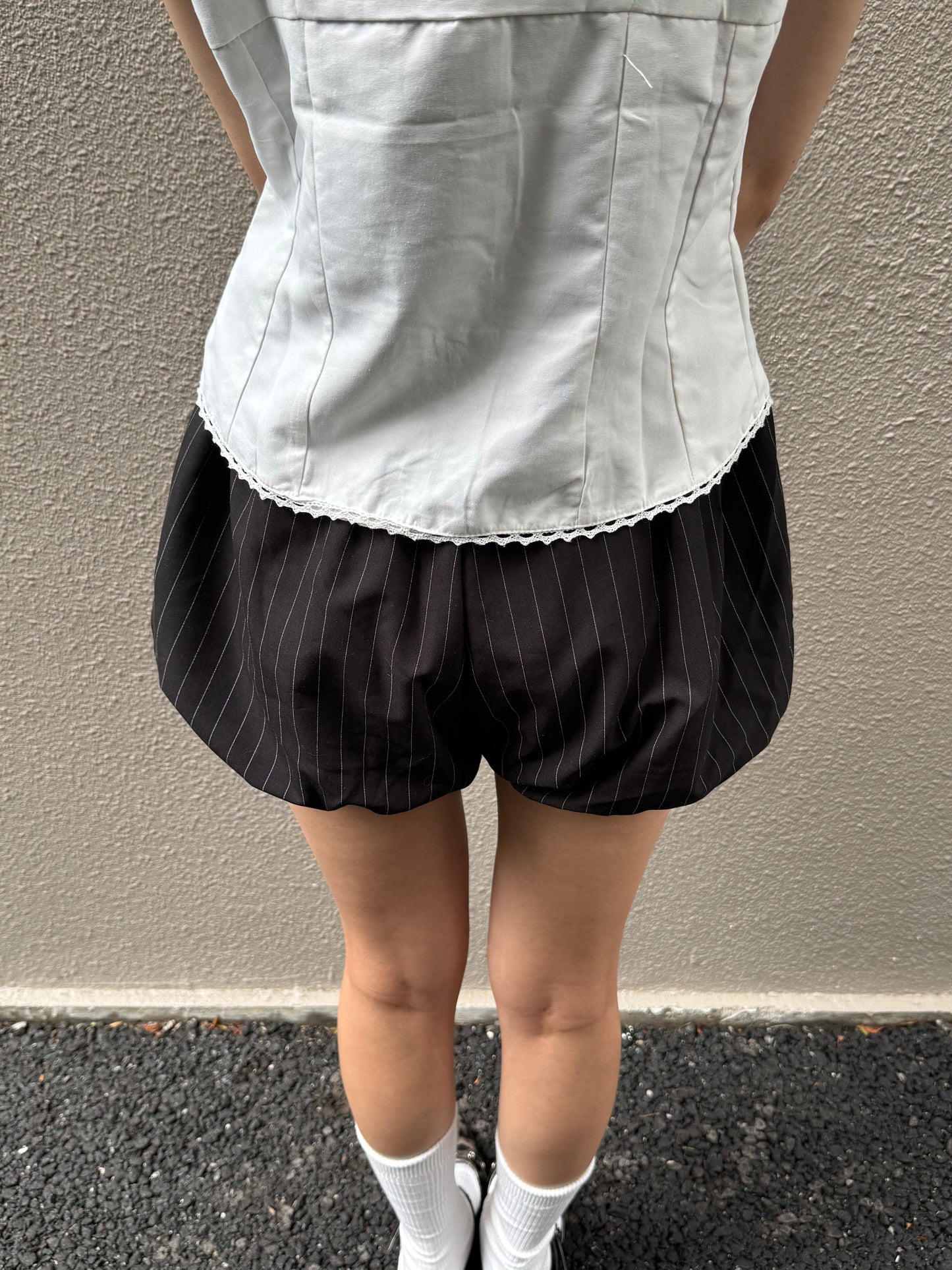 ストライプバルーンショートパンツ DPB93123