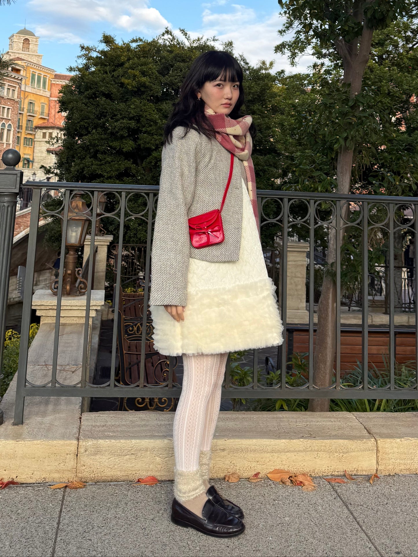 エナメルリボンポシェット DPA43711