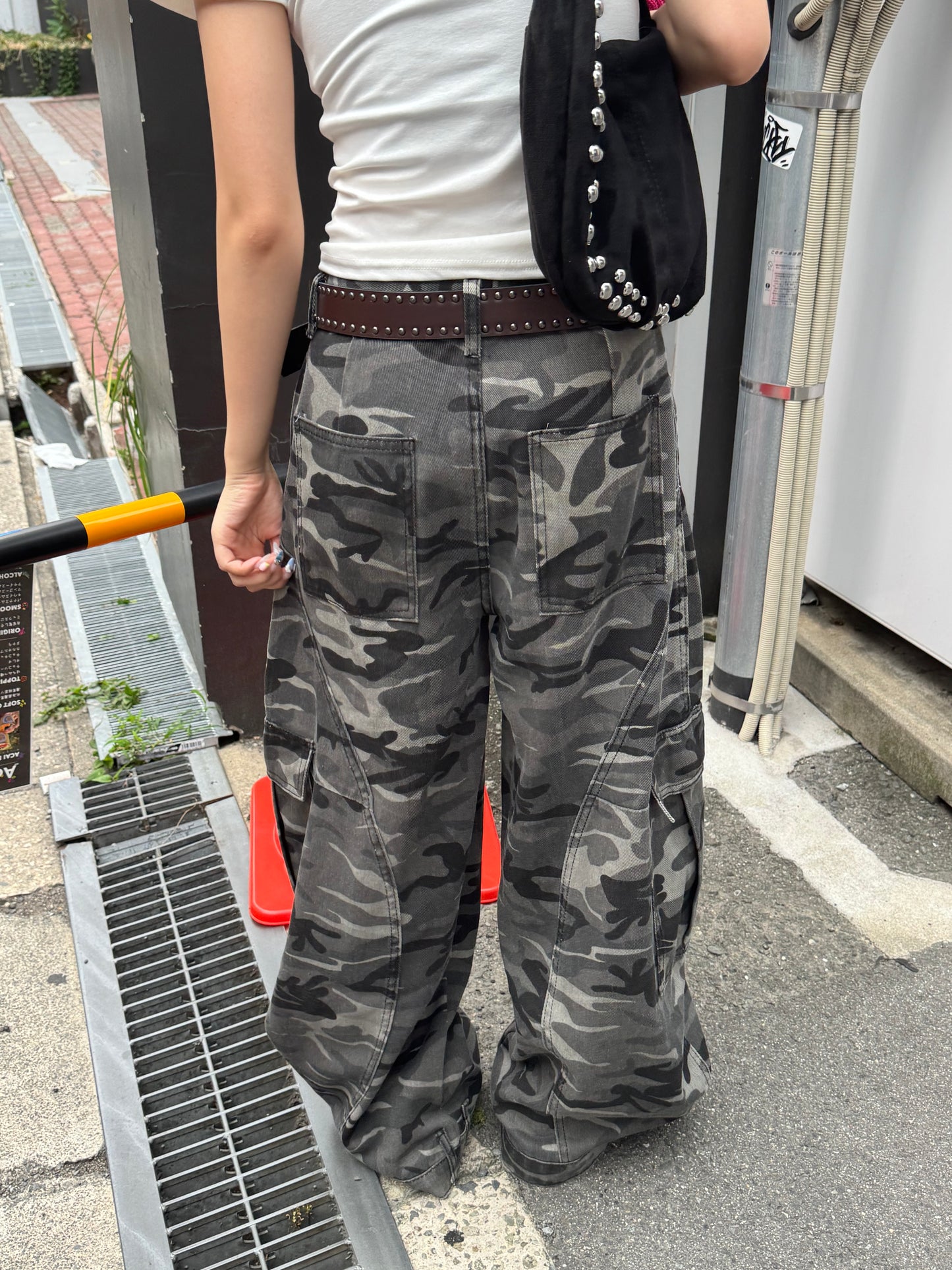 カモフラカーゴデニムパンツ DPB85275
