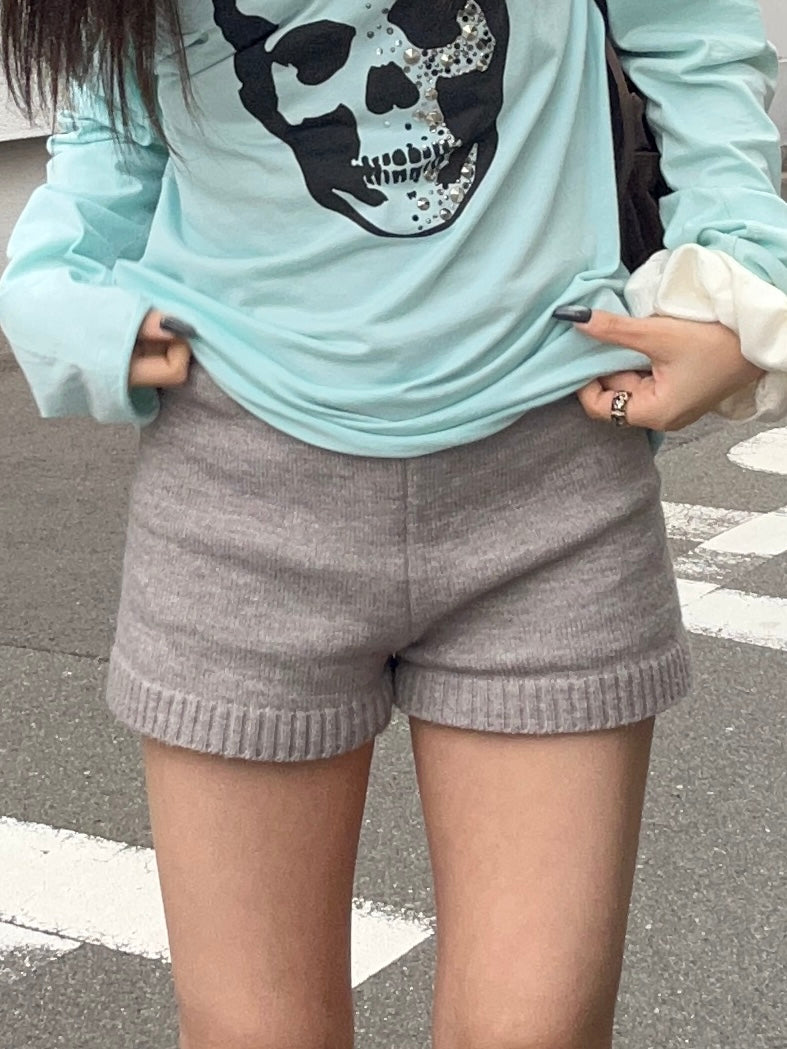 ニットショートパンツ DPB98054