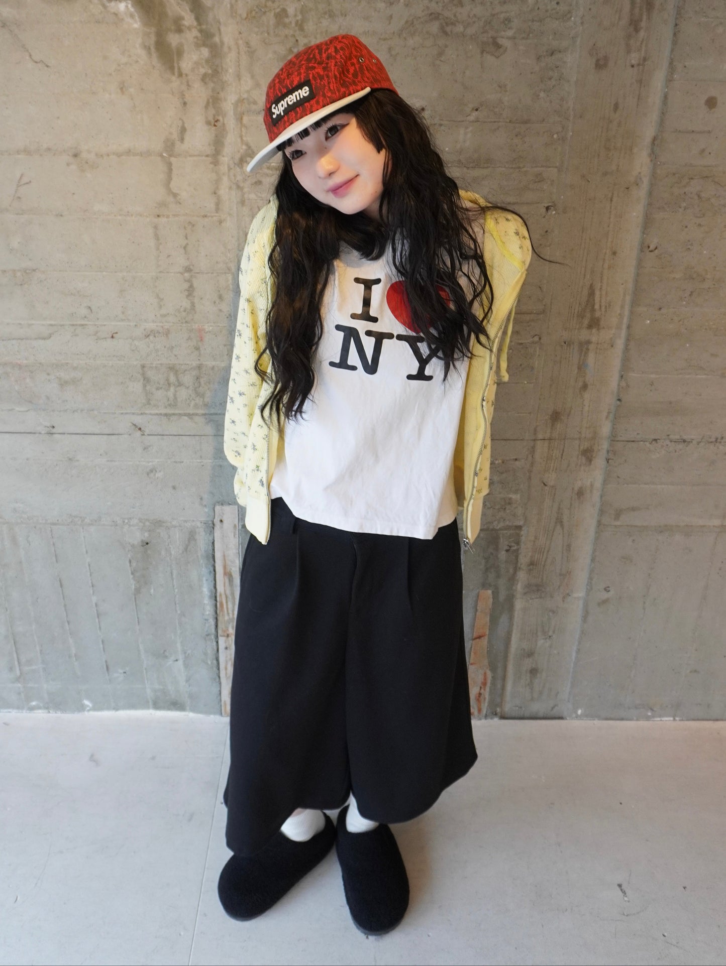 ワイドキュロットパンツ DPB85459