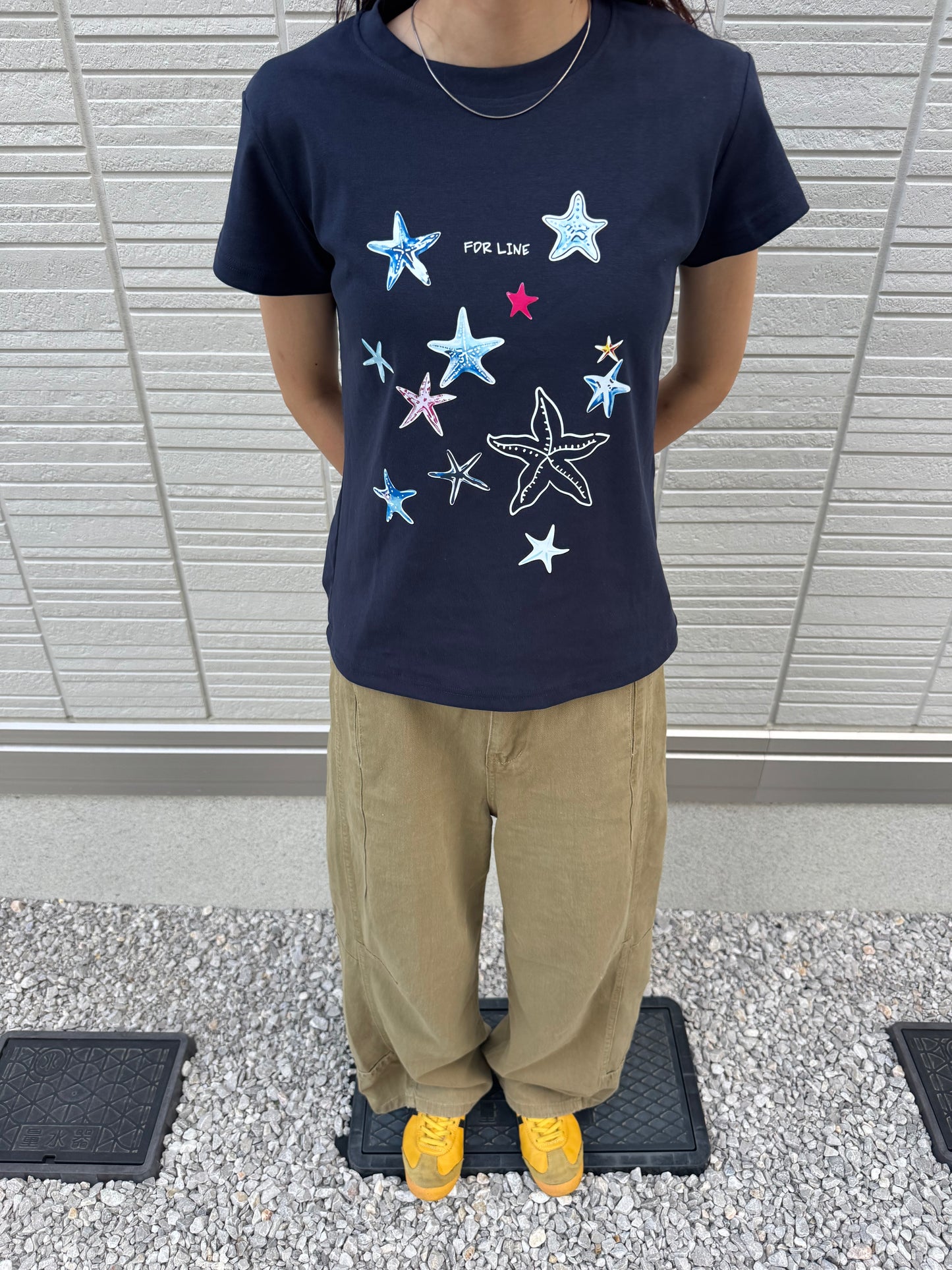 スターデザインTシャツ DPC07018