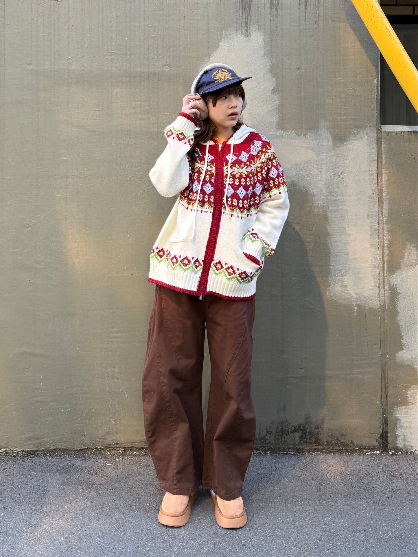 ノルディックフルジップニット DPB91065