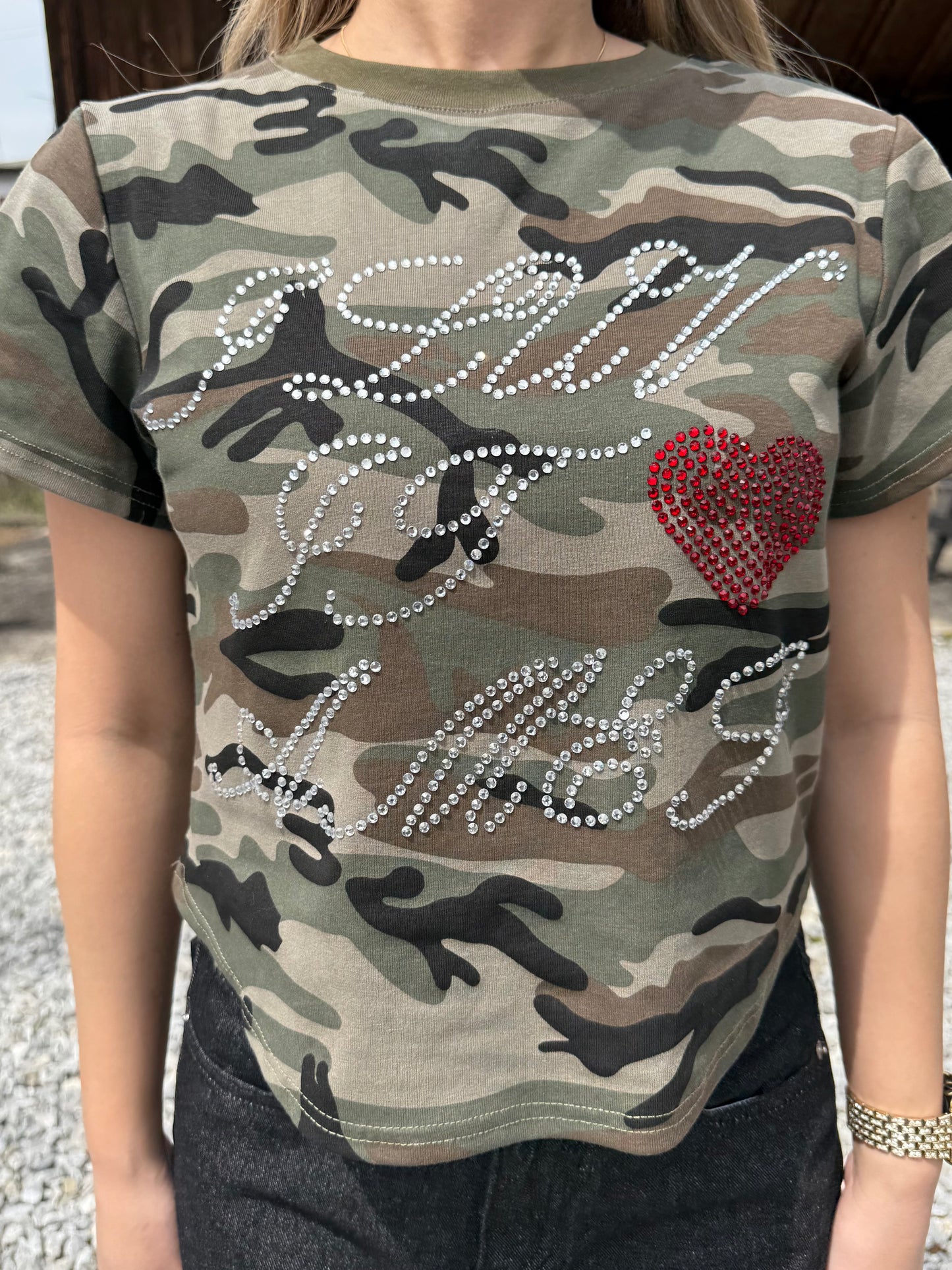 カモフラショートTシャツ DPB73619