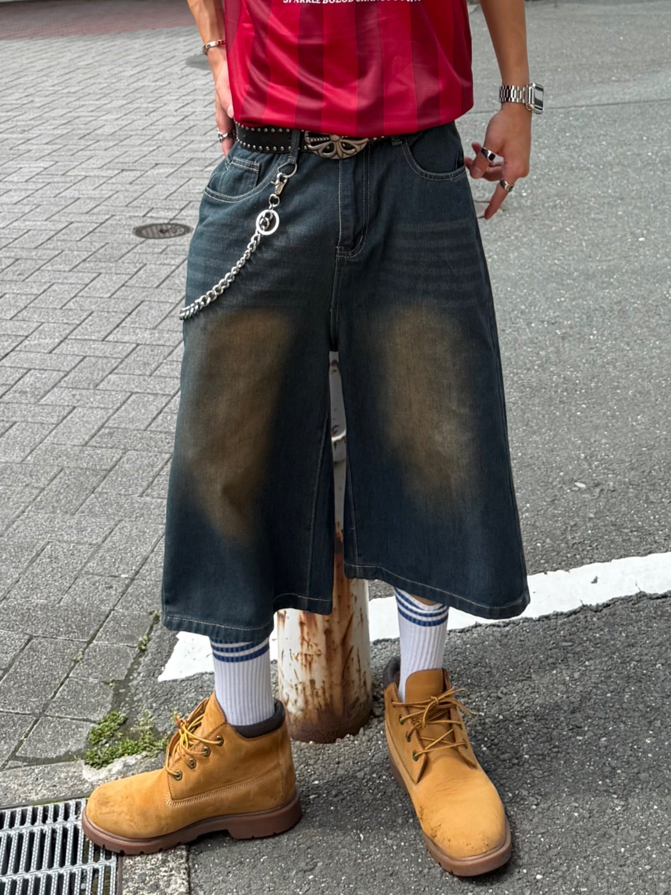 Kenshin_デニムハーフパンツ DPB73379