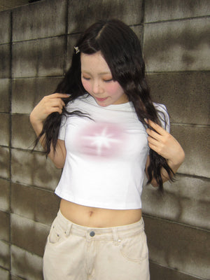 グラフィックショートTシャツ DPB89021