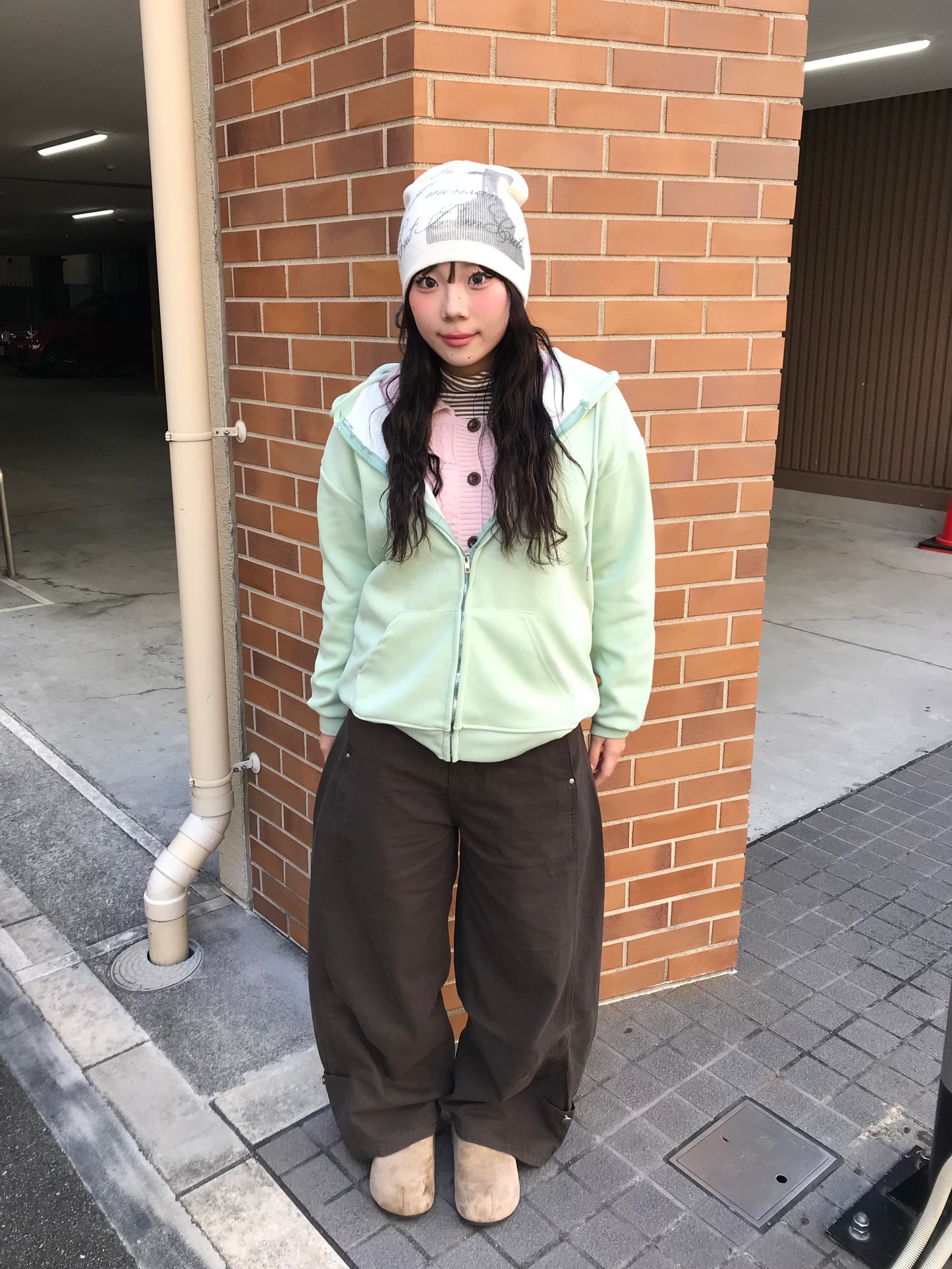 ワイドバギーパンツ DPB89201