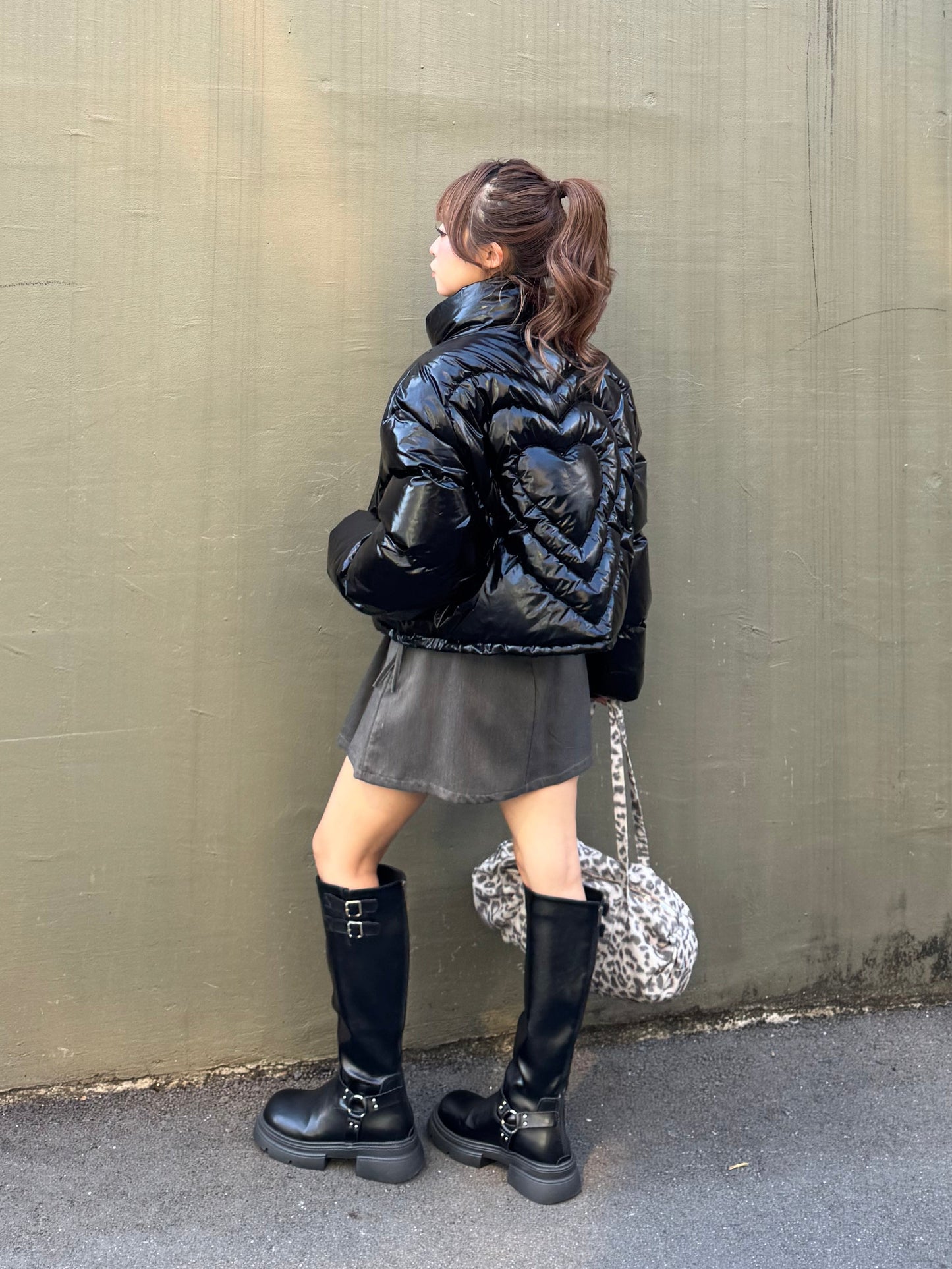 バックハートダウンジャケット DPB86179