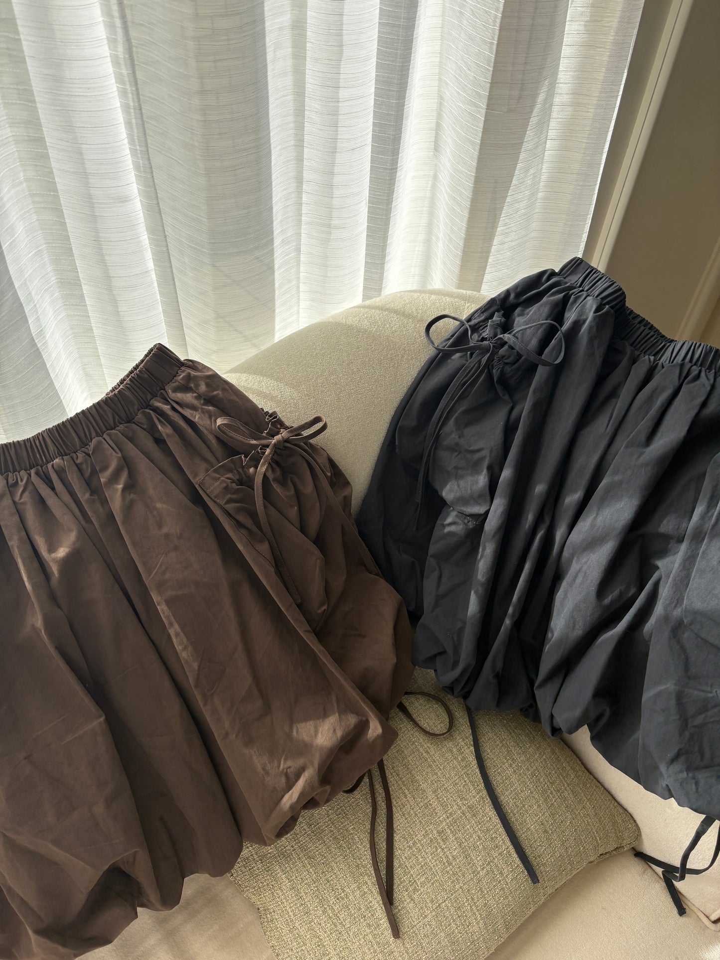 【即納】マルチリボンバルーンスカート DPA43714S