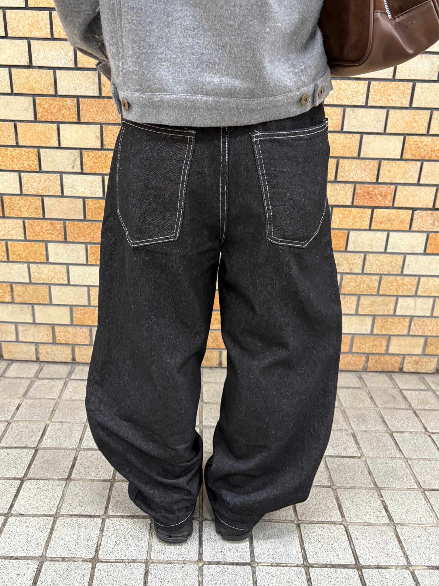 ハイストリートウォッシュロゴデニムパンツ DPB99026