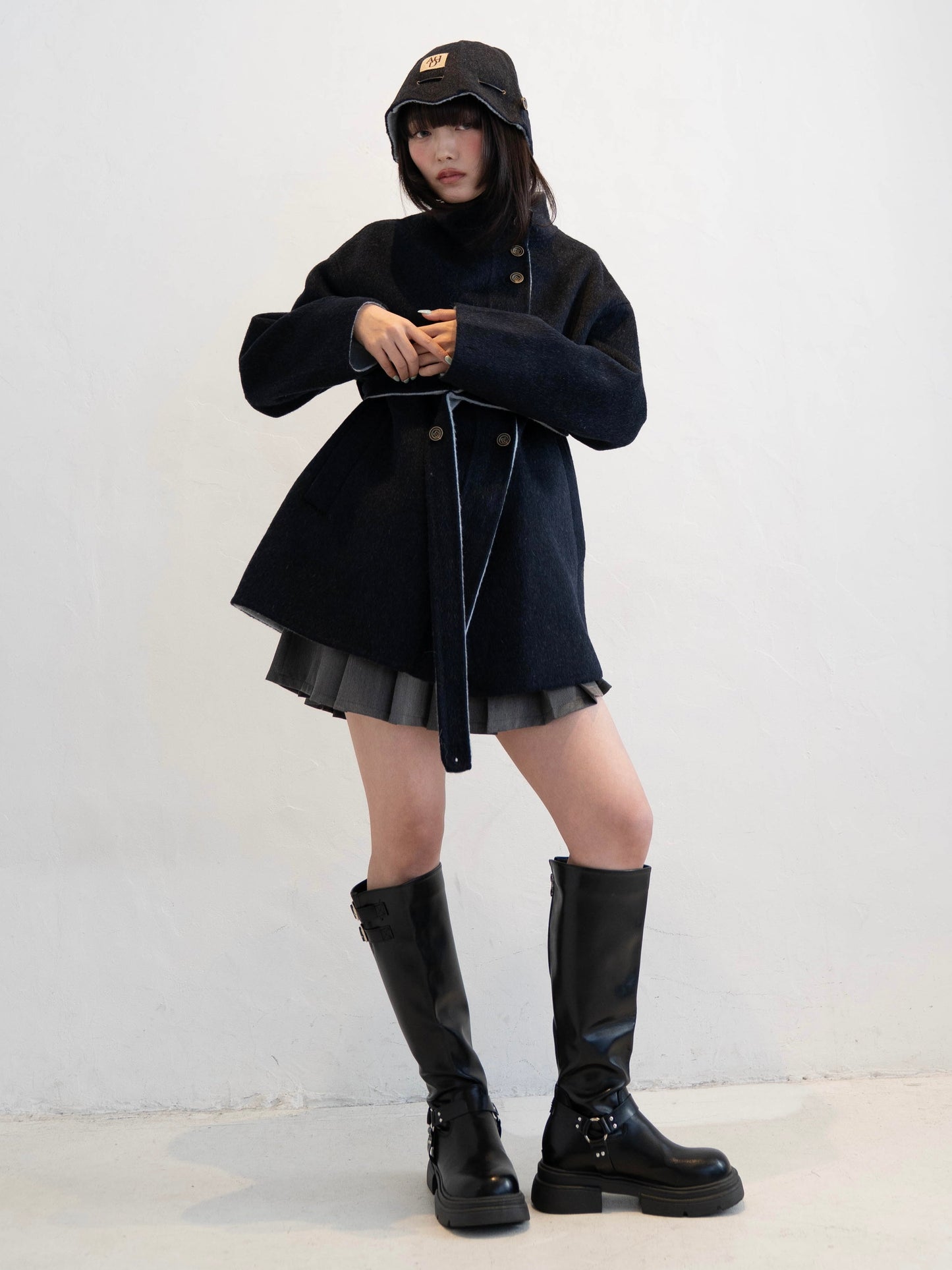 3セットバイカラーコート DPC02013