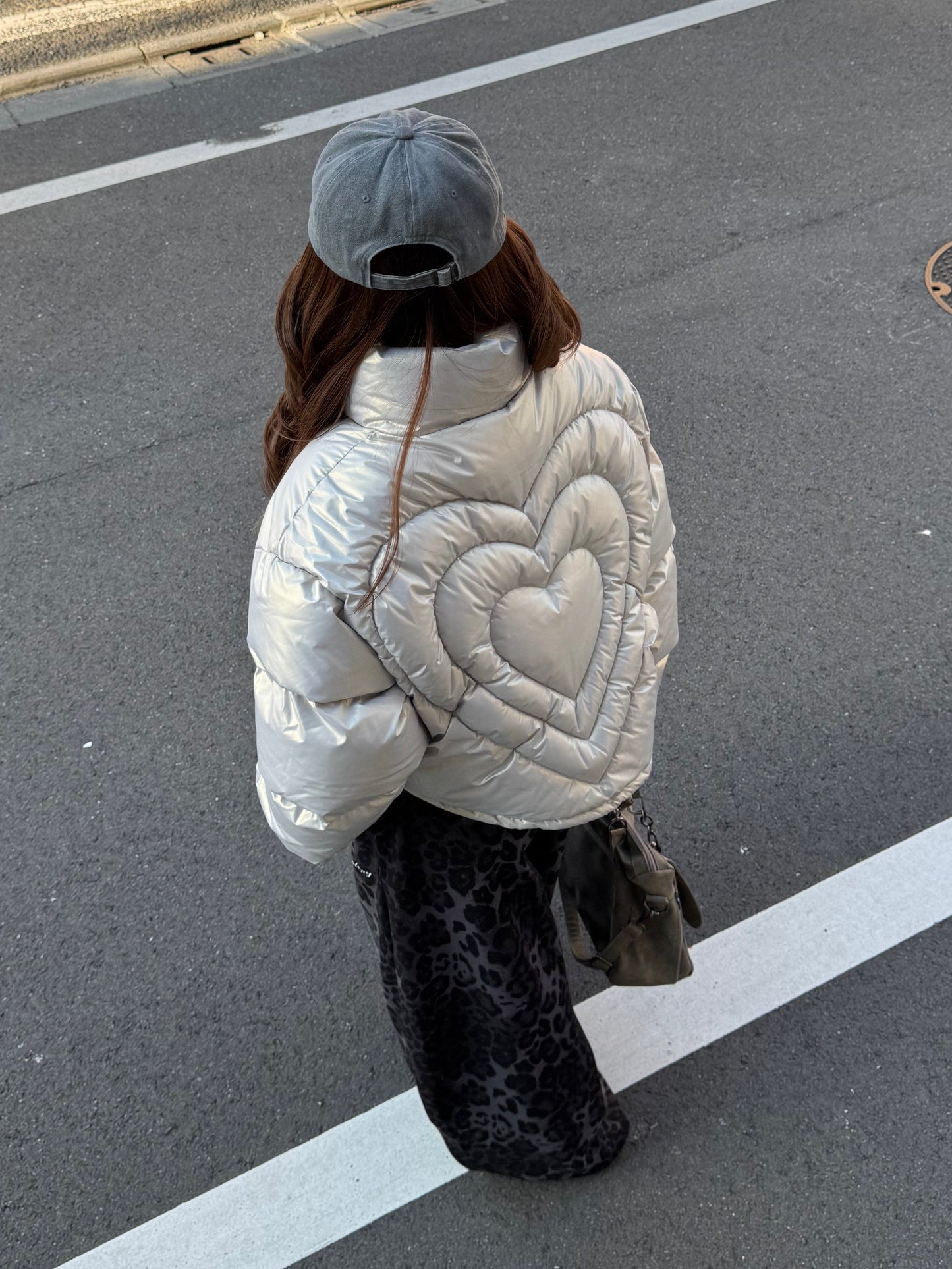 バックハートダウンジャケット DPB86179