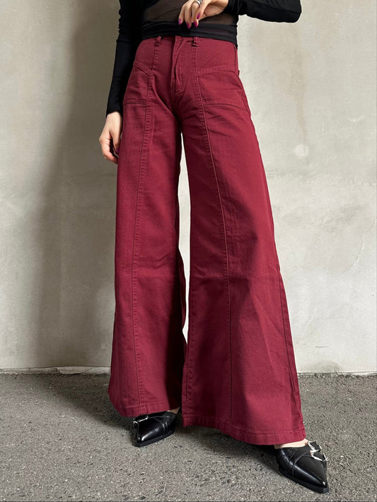 レッドブーツカットパンツ DPB26520