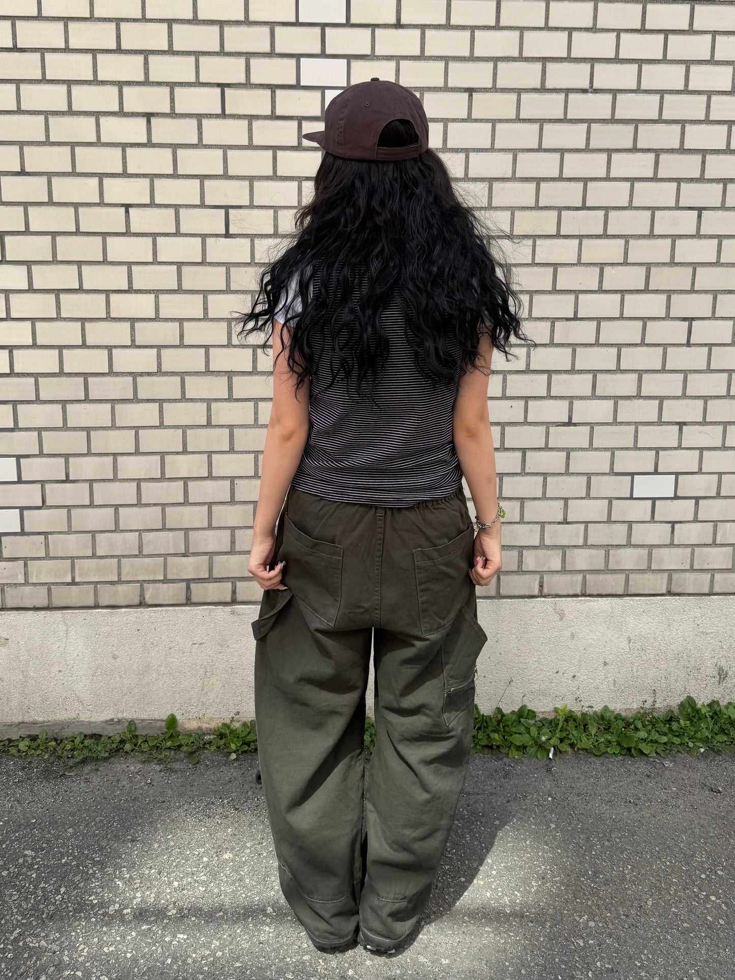 クルーネックボーダータンクトップ DPB85261
