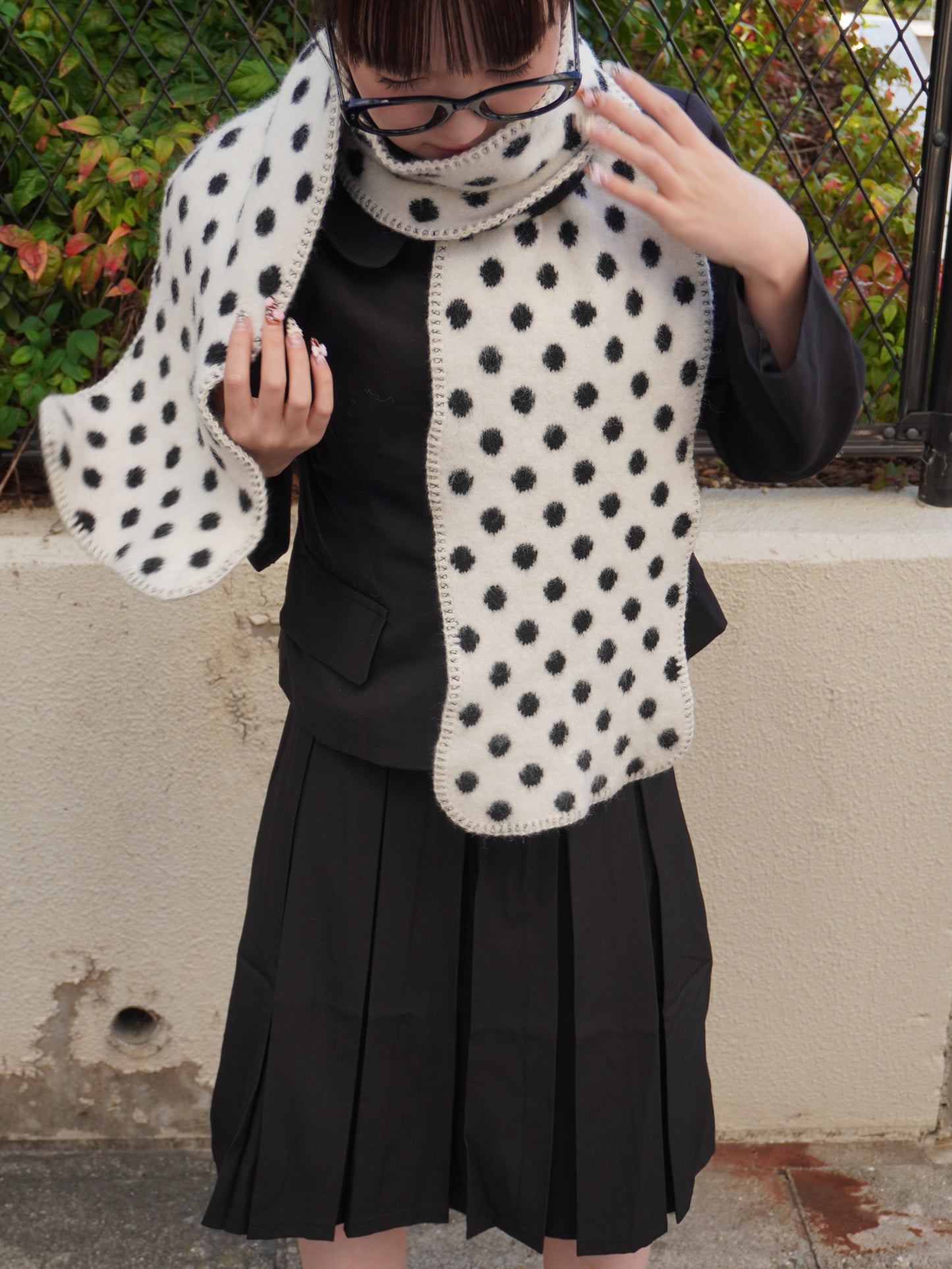 ドットバイカラーマフラー DPB85384