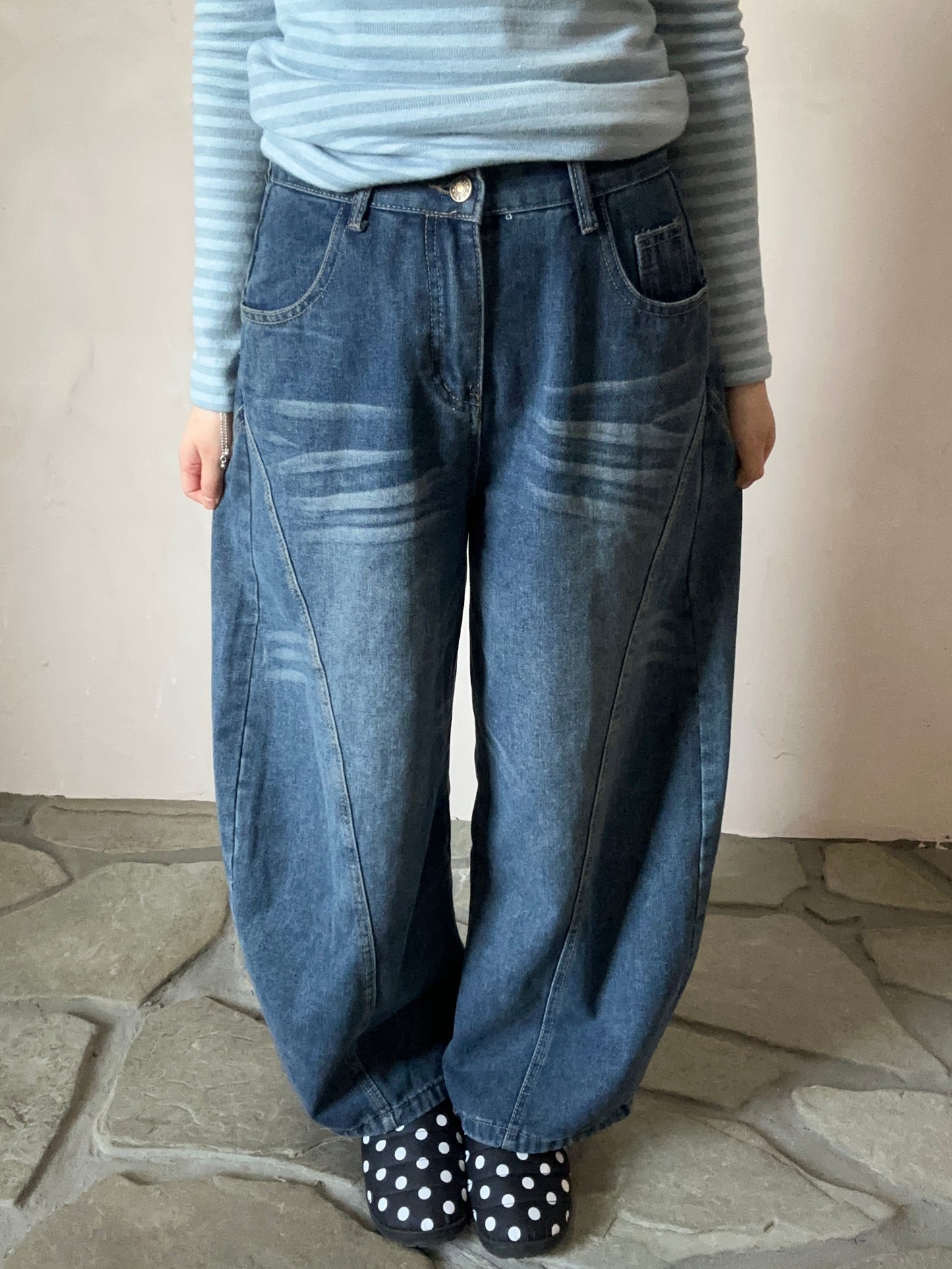 Aラインデニムパンツ DPB95067