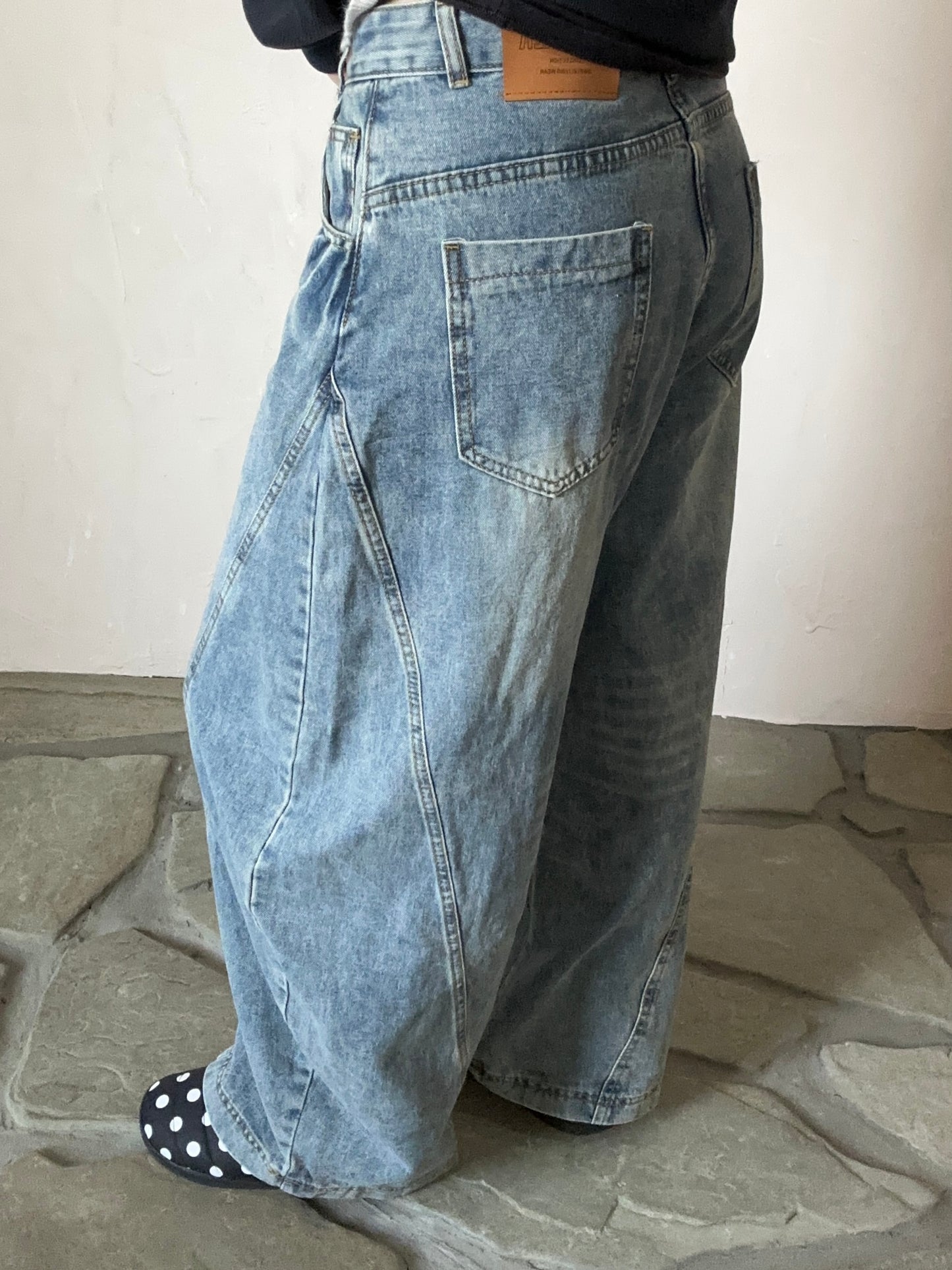 ワイドデニムパンツ DPB95062