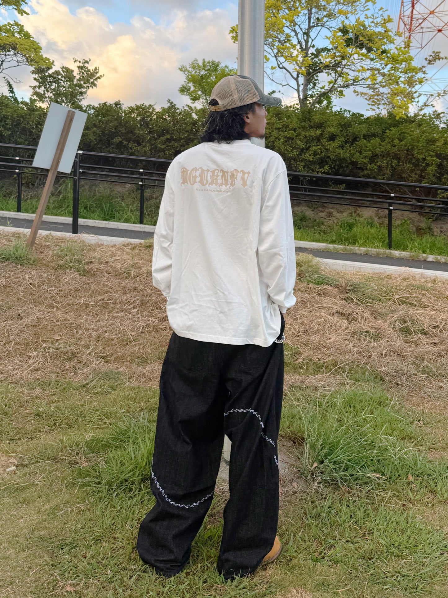 ストリートロゴロングスリーブTシャツ DPB73364