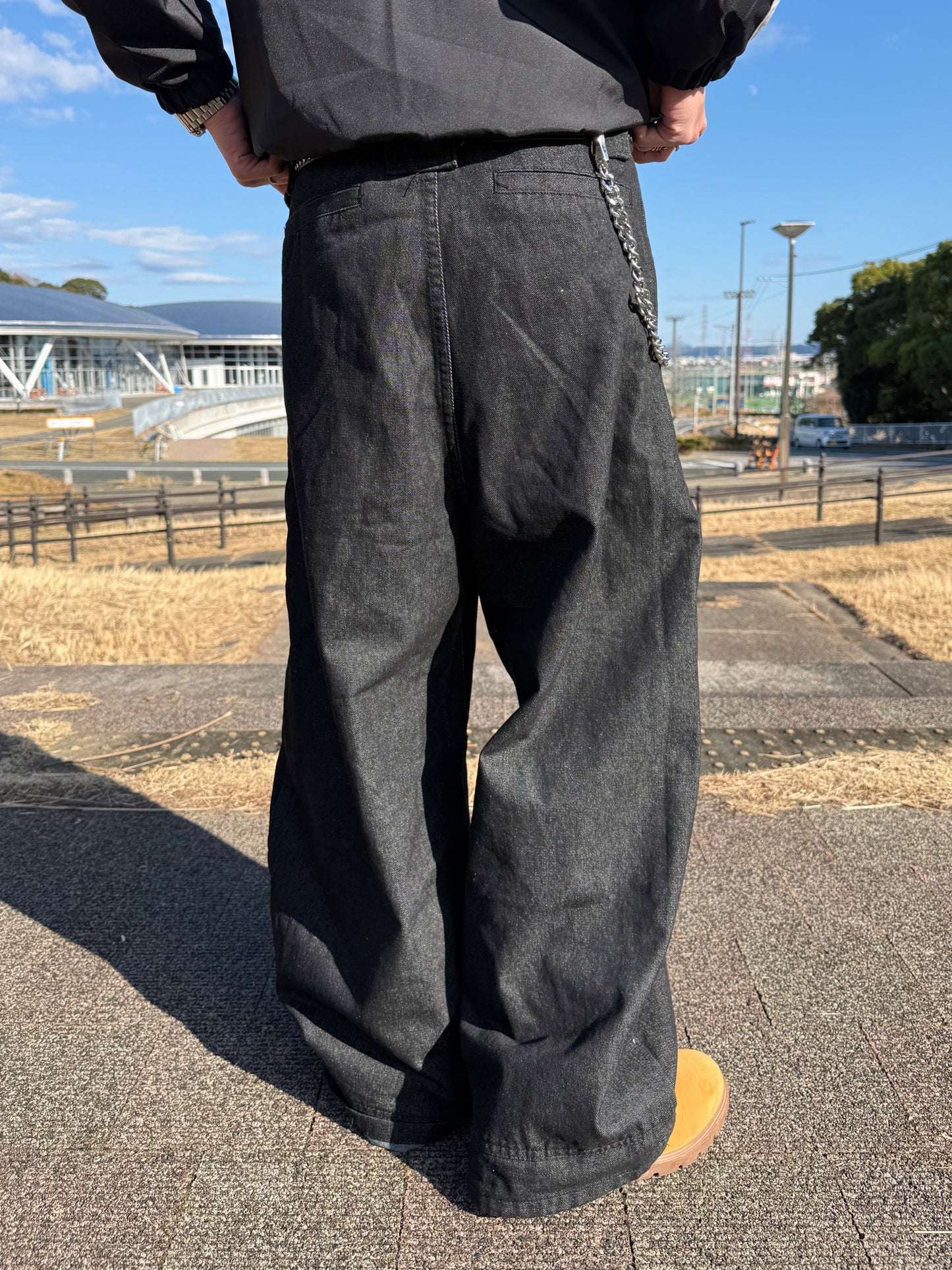 ストリートワイドデニムパンツ DPB90157