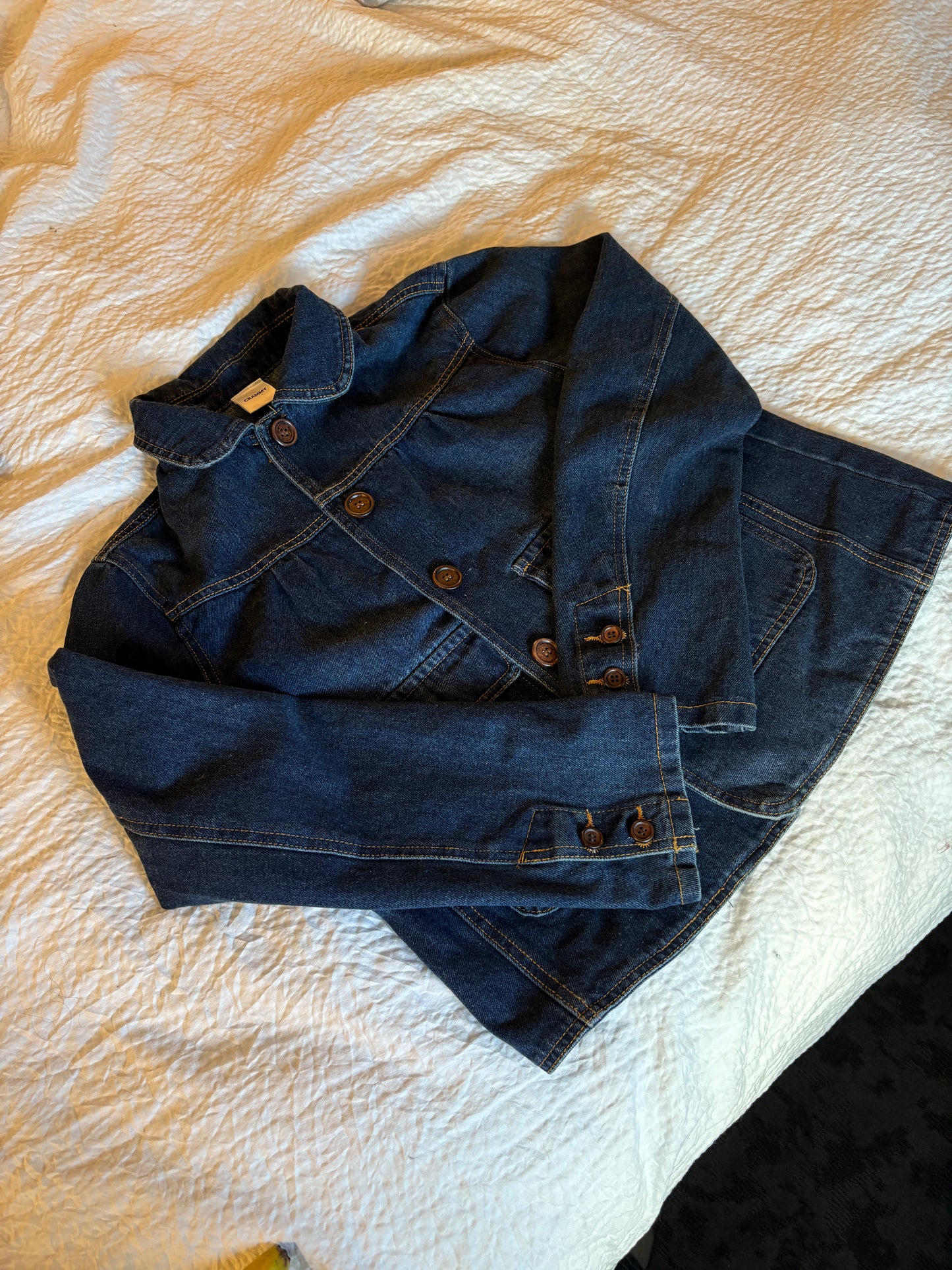 ラウンドカラーデニムジャケット DPA43773